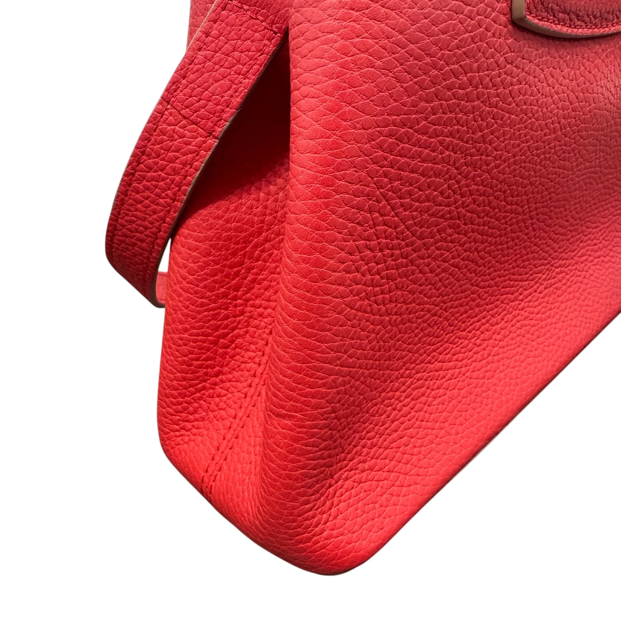 Women's Capucines Bb Taurillon Handbag Red - Image 10