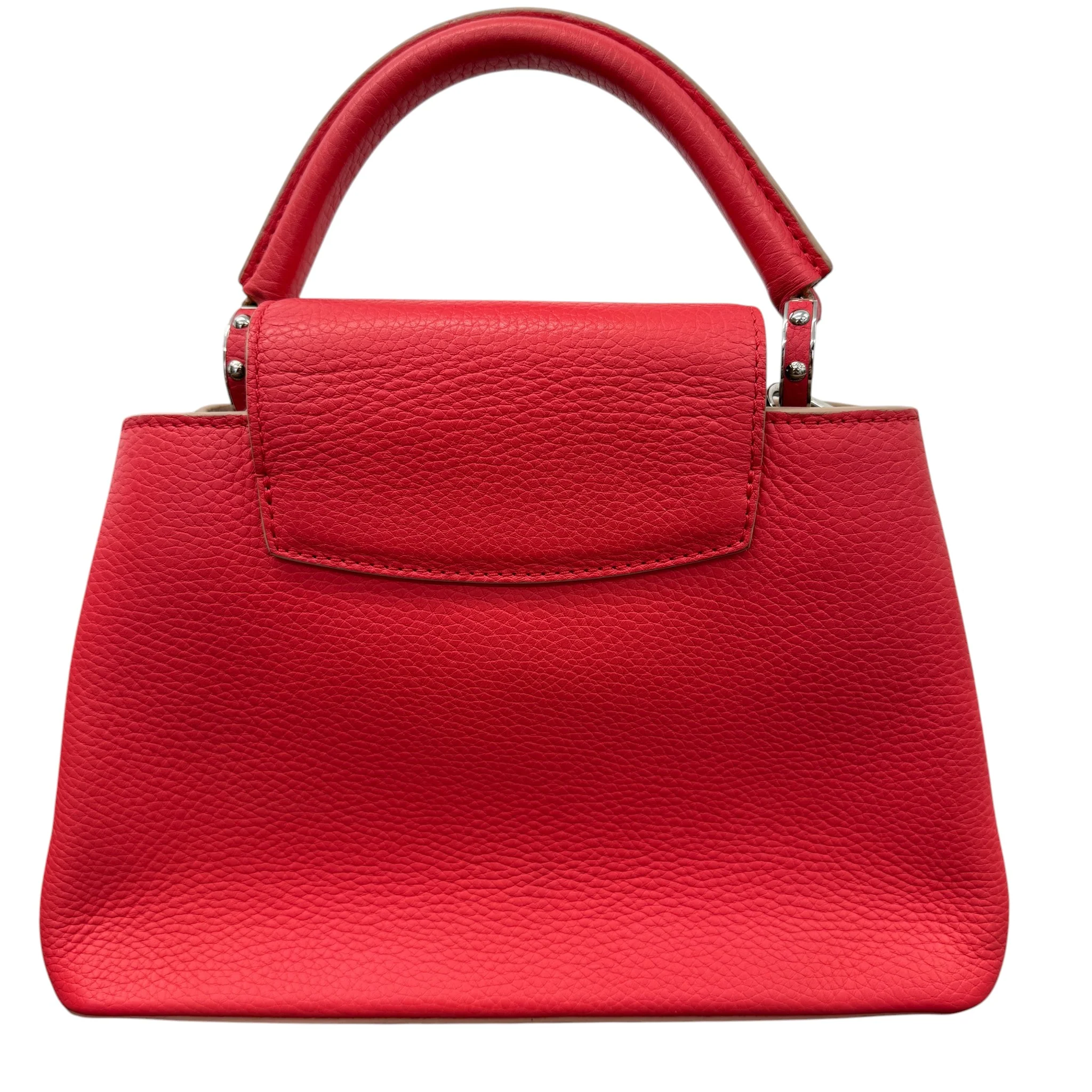 Women's Capucines Bb Taurillon Handbag Red - Image 3