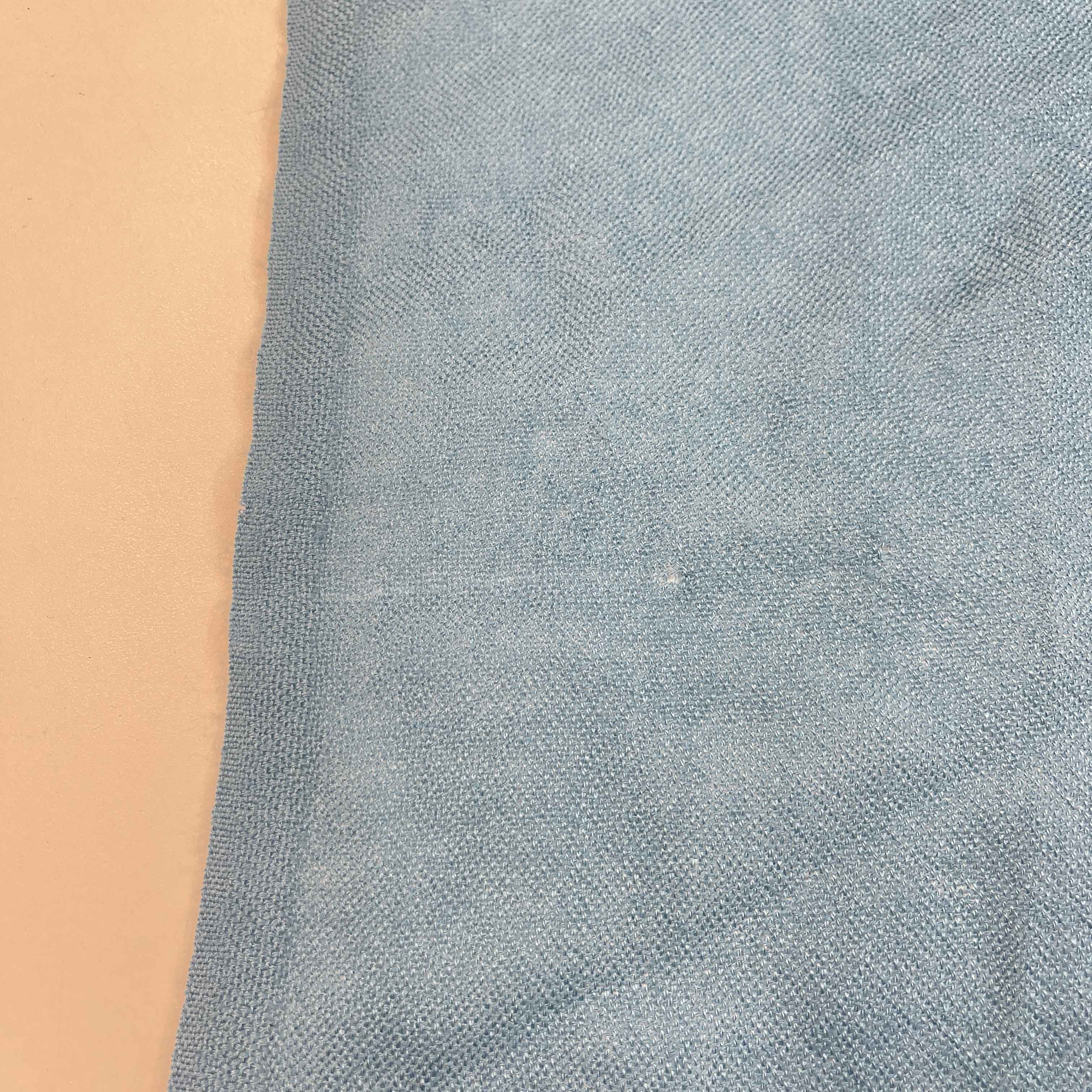 Women's Cashmere Fine Scarf Blue - Image 9
