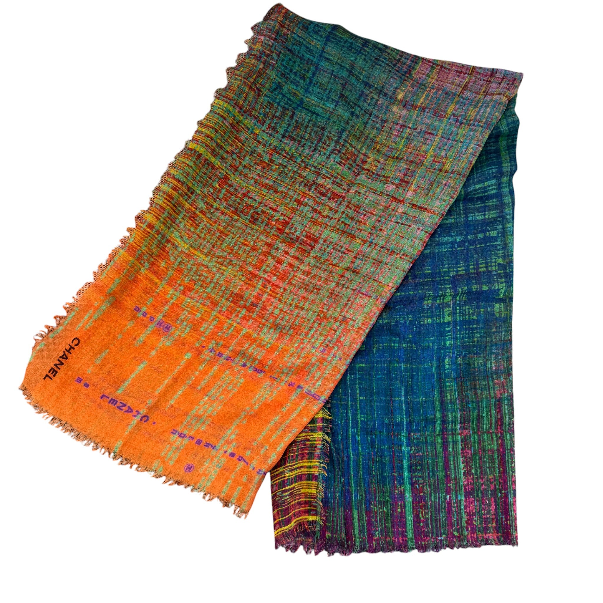 Women's Cashmere Silk Scarf Multi-Coloured