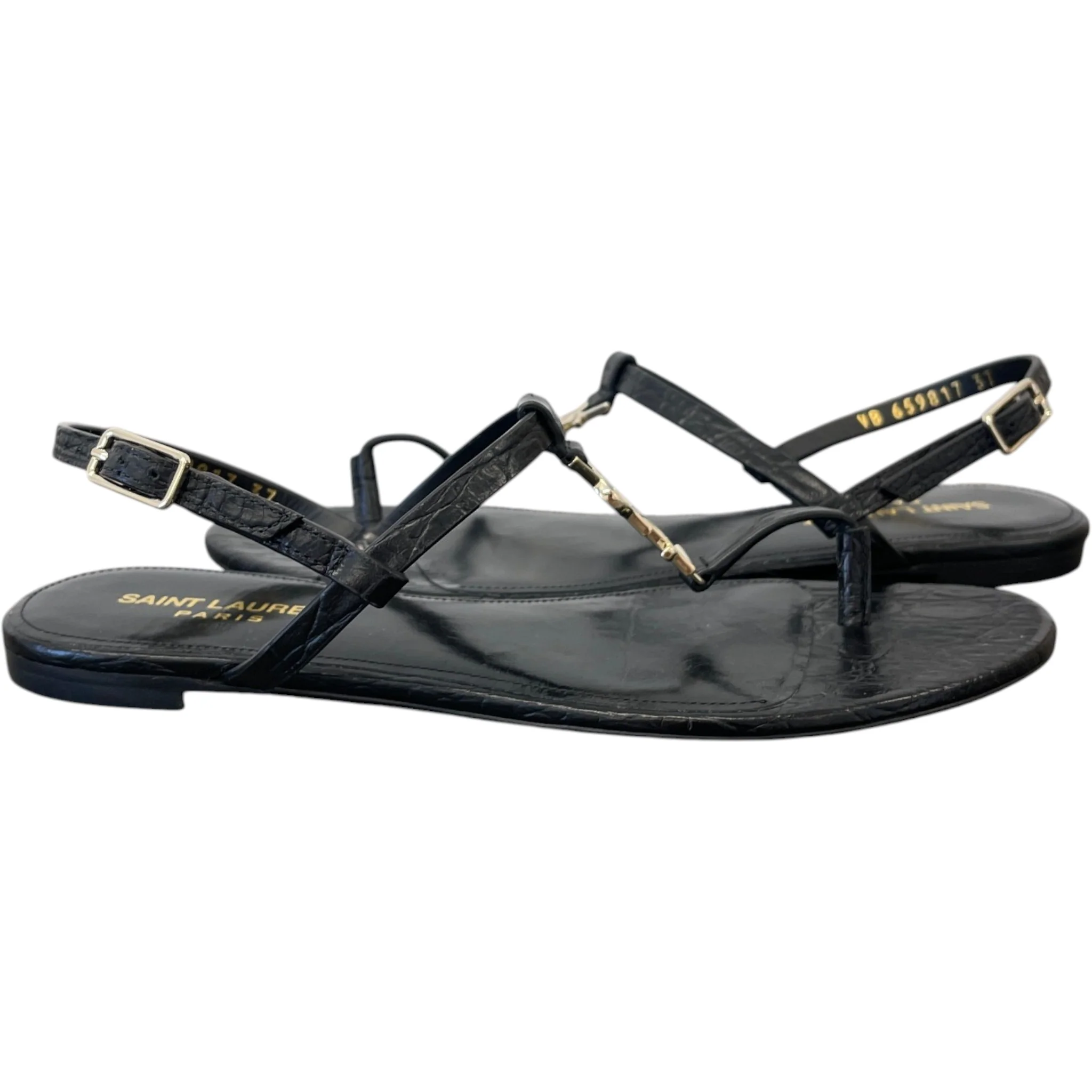 Women's Cassandra Sandals Black Size EU 37 / UK 4 - Image 3
