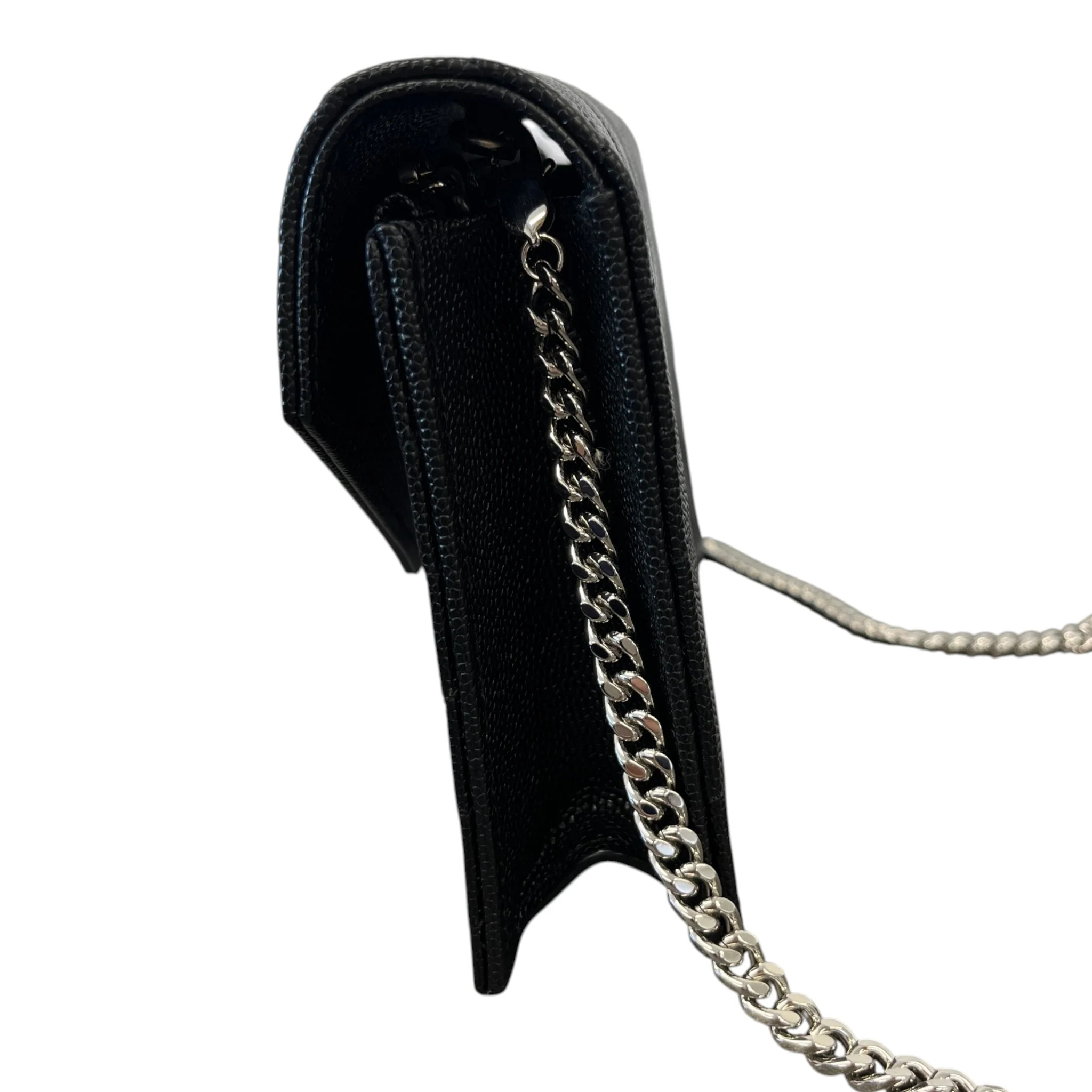 Women's Cassandre Envelope Wallet On Chain Bag Black - Image 7