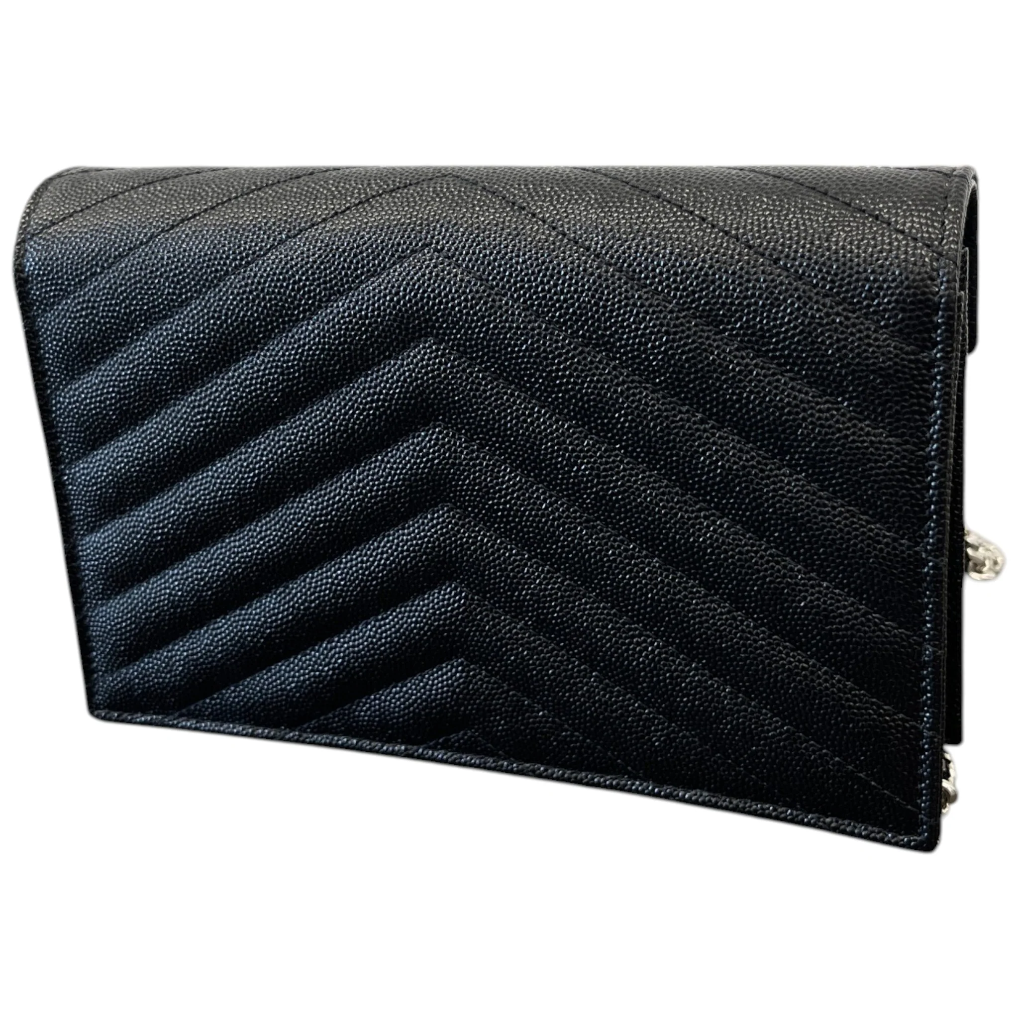 Women's Cassandre Envelope Wallet On Chain Bag Black - Image 9