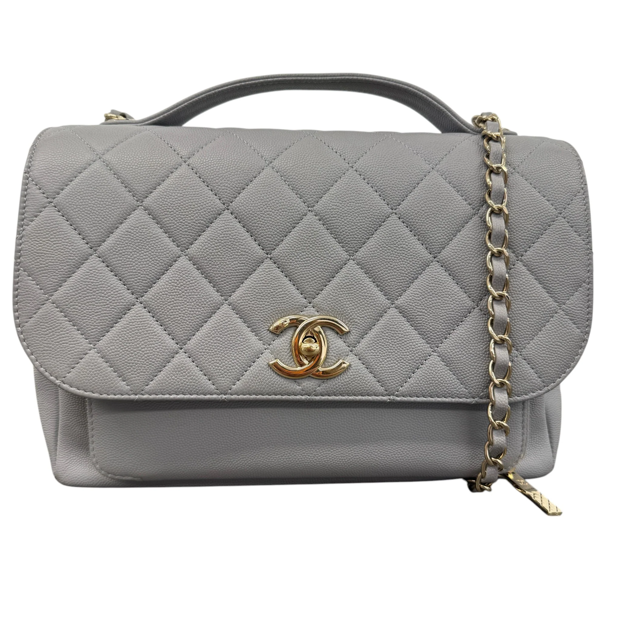 Women's Cc Affinity Flap Bag Grey