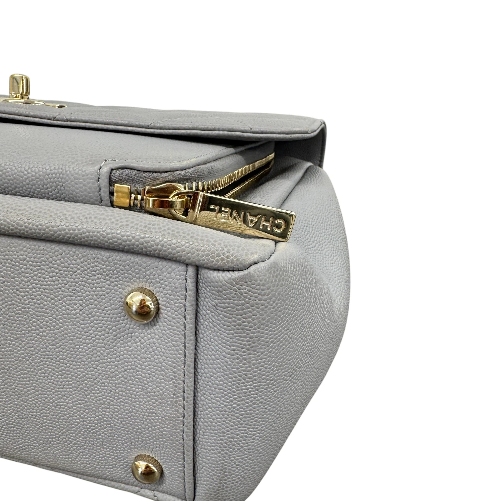 Women's Cc Affinity Flap Bag Grey - Image 12