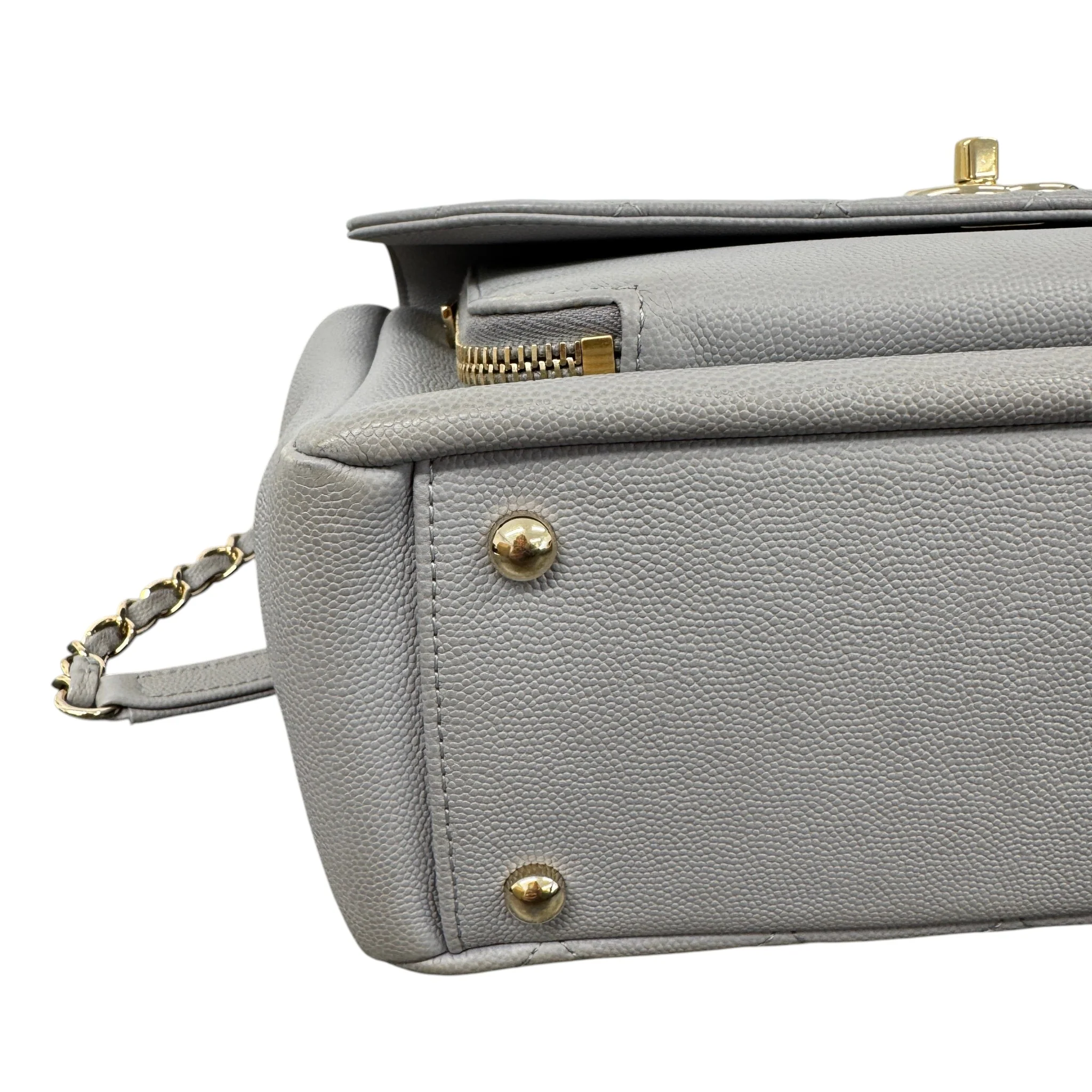 Women's Cc Affinity Flap Bag Grey - Image 13