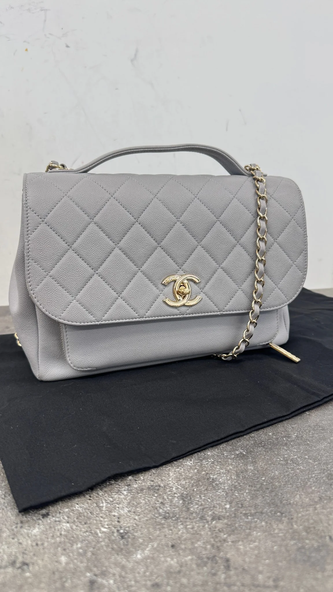 Women's Cc Affinity Flap Bag Grey - Image 20