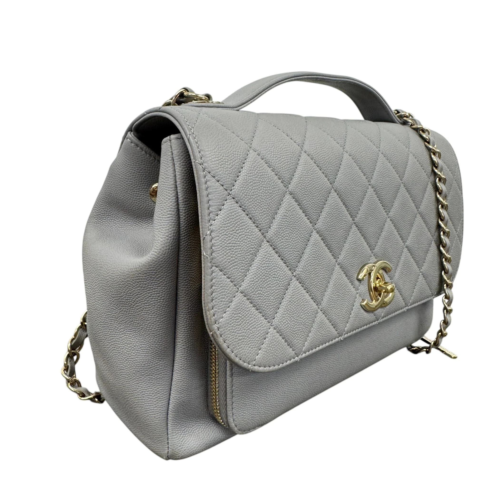 Women's Cc Affinity Flap Bag Grey - Image 6