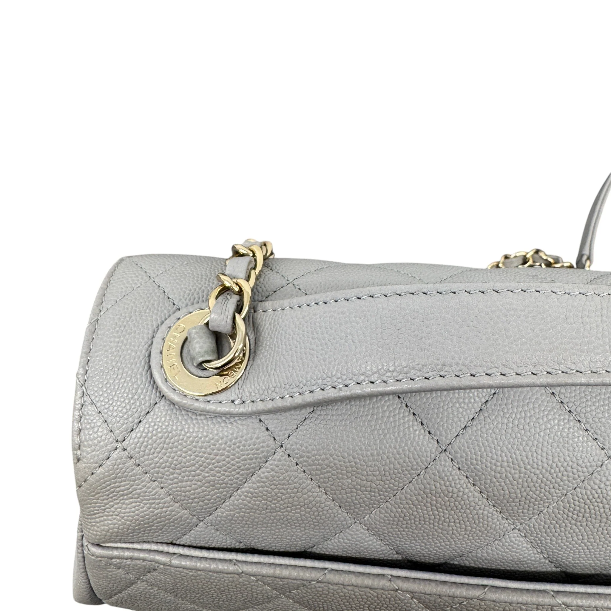 Women's Cc Affinity Flap Bag Grey - Image 8