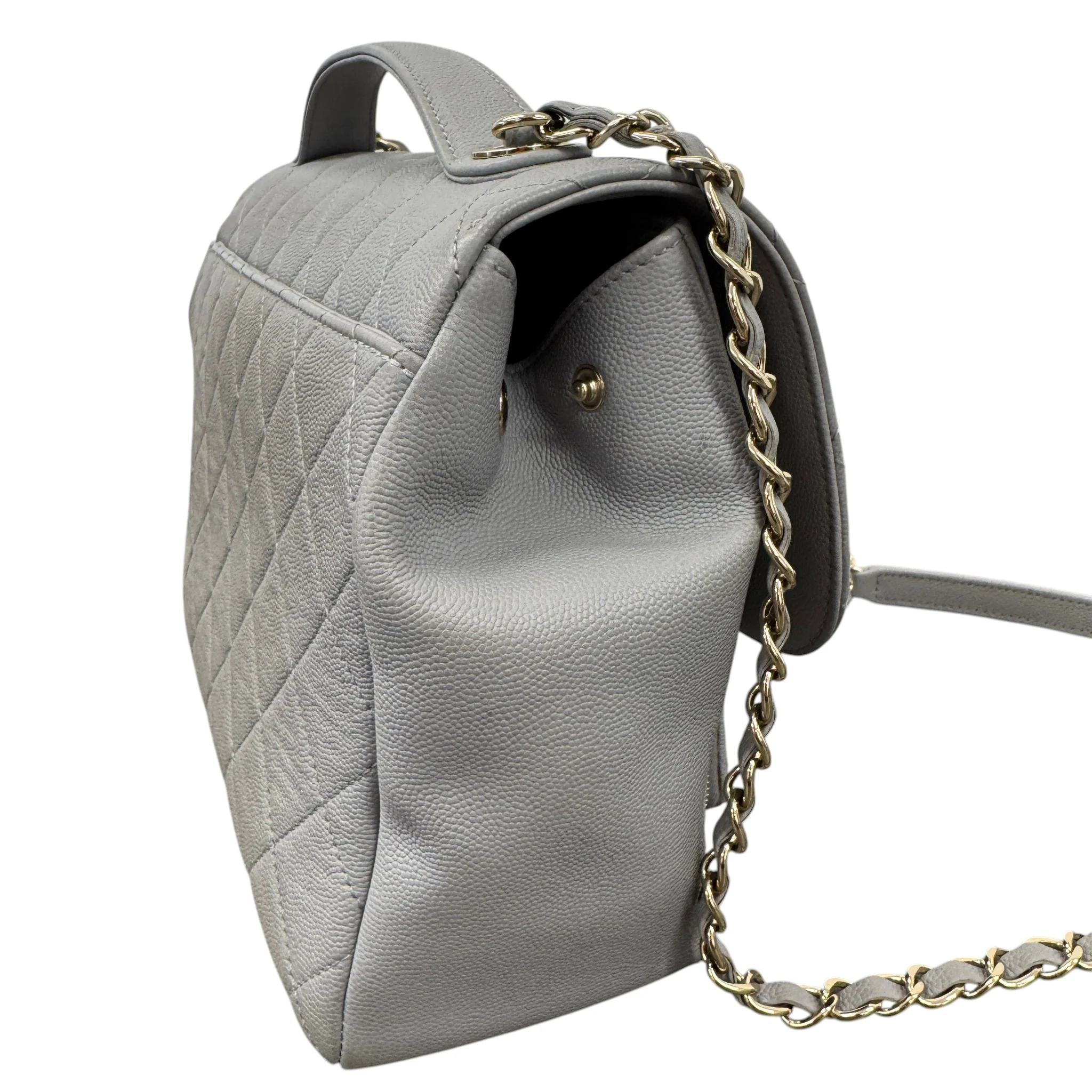 Women's Cc Affinity Flap Bag Grey - Image 9