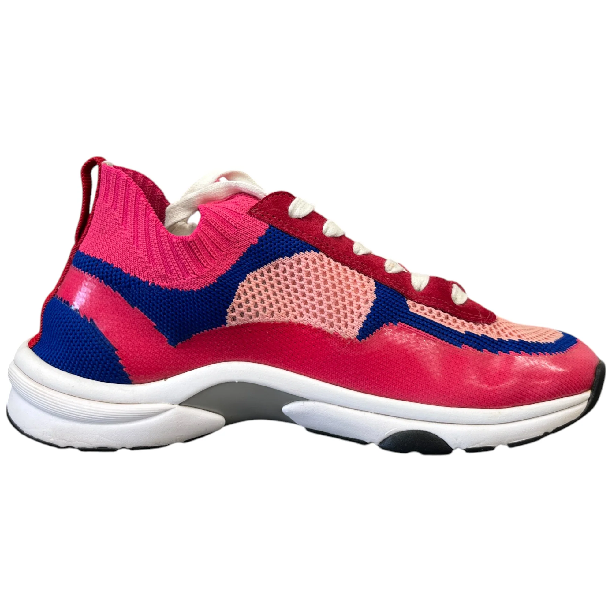 Women's Cc Cloth Runner Low Trainers Pink Size EU 37.5 / UK 4.5 - Image 4