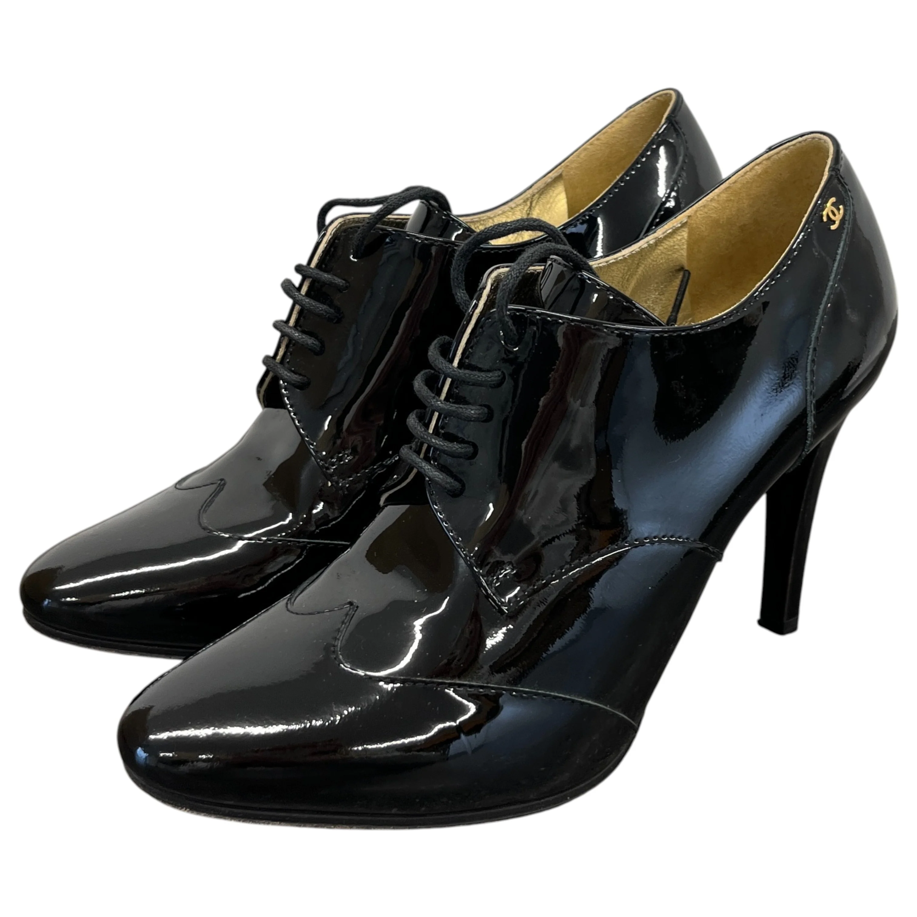 Women's Cc Logo Boots Black Size EU 36.5 / UK 3.5 - Image 9
