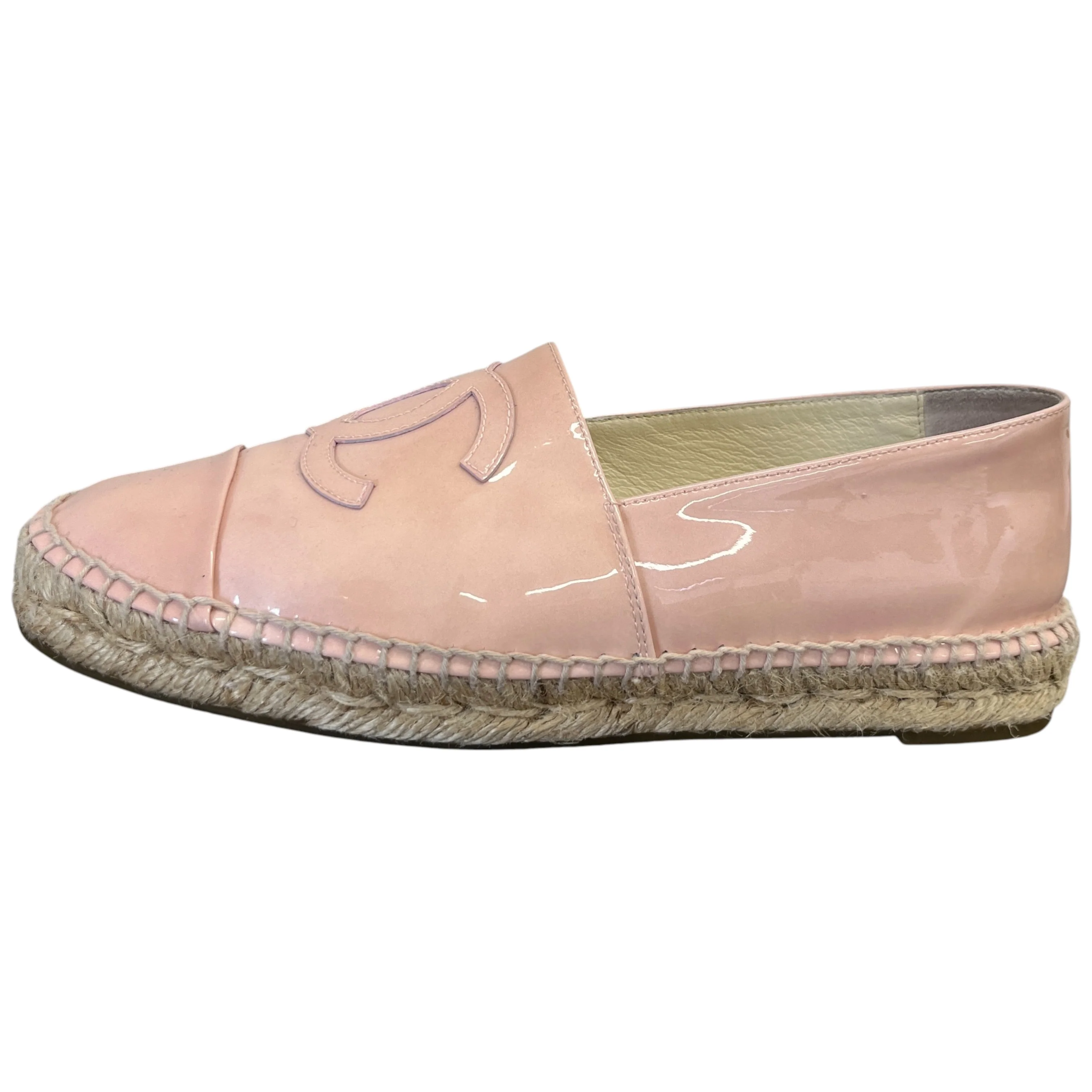 Women's Cc Logo Espadrilles Pink Size EU 38 / UK 5 - Image 5