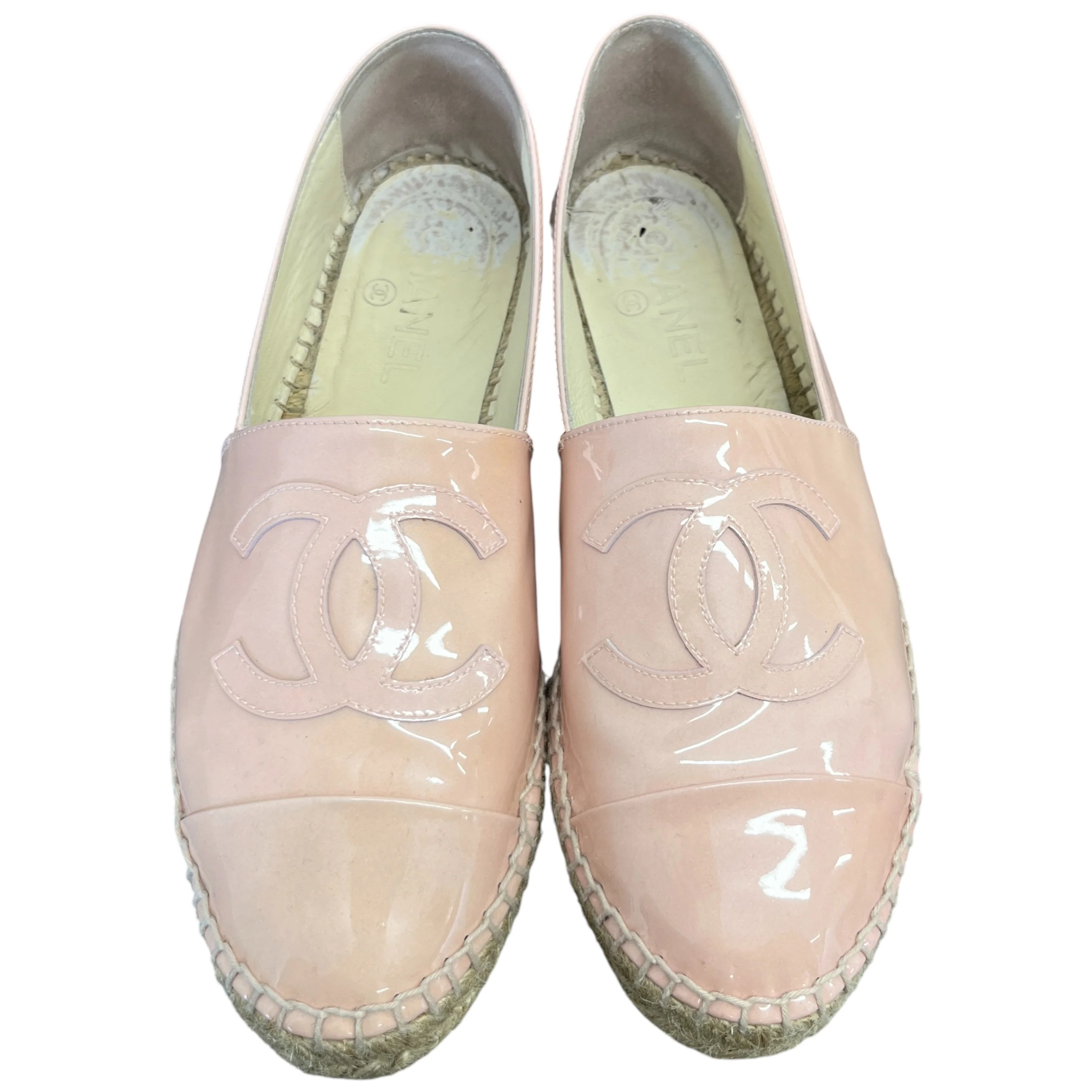 Women's Cc Logo Espadrilles Pink Size EU 38 / UK 5 - Image 6