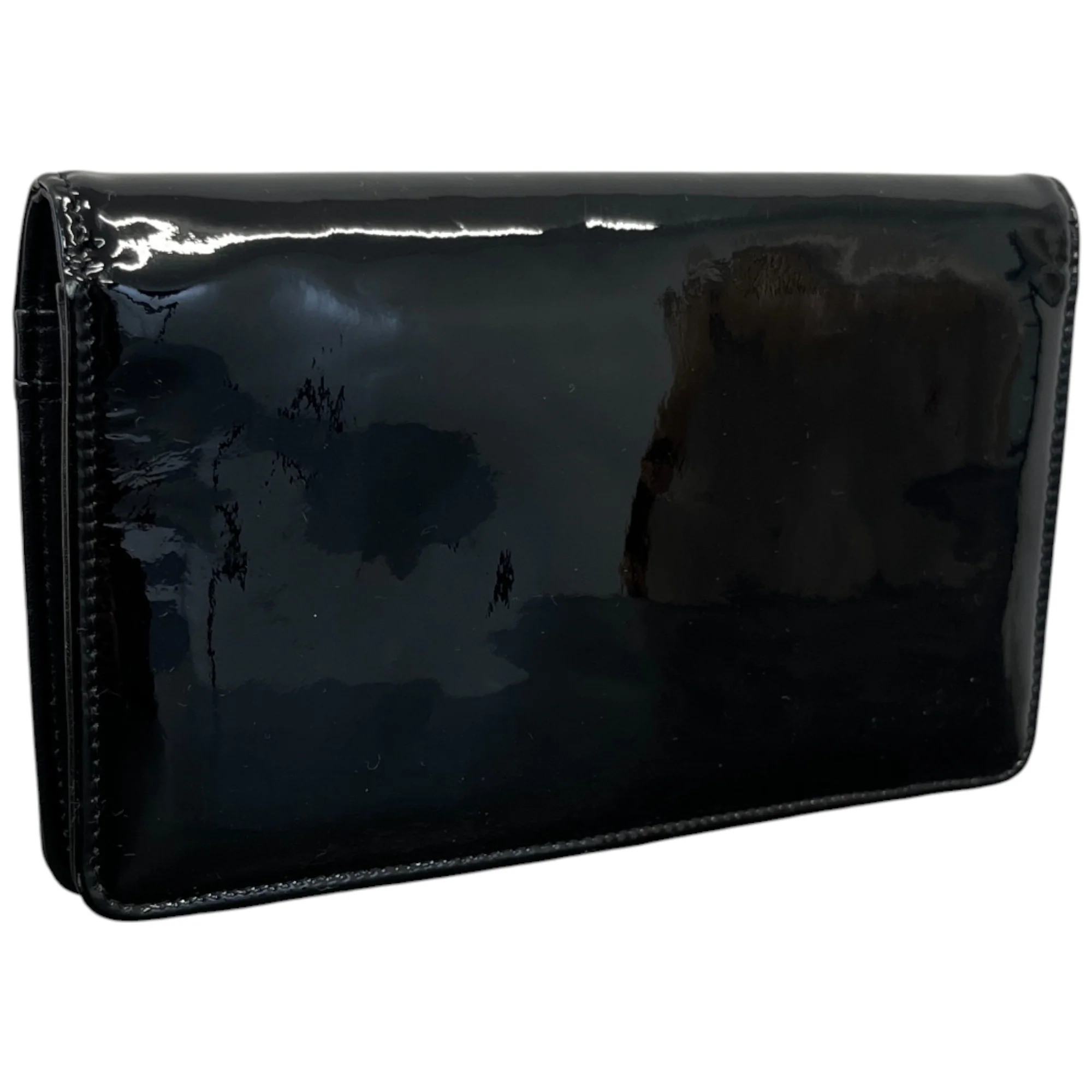 Women's Cc Logo Wallet Black - Image 7