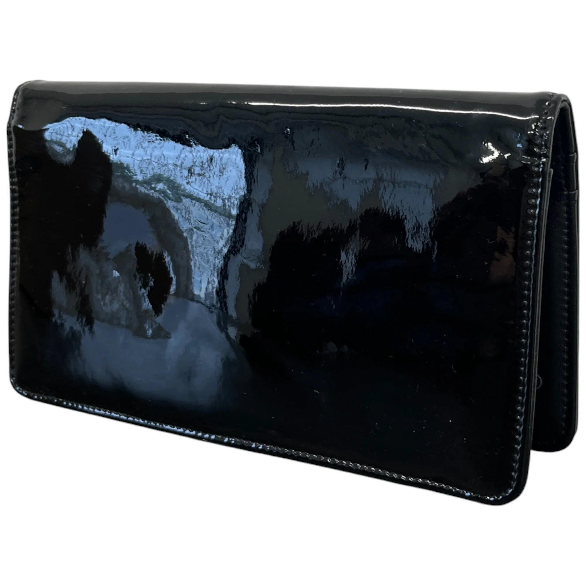 Women's Cc Logo Wallet Black - Image 8