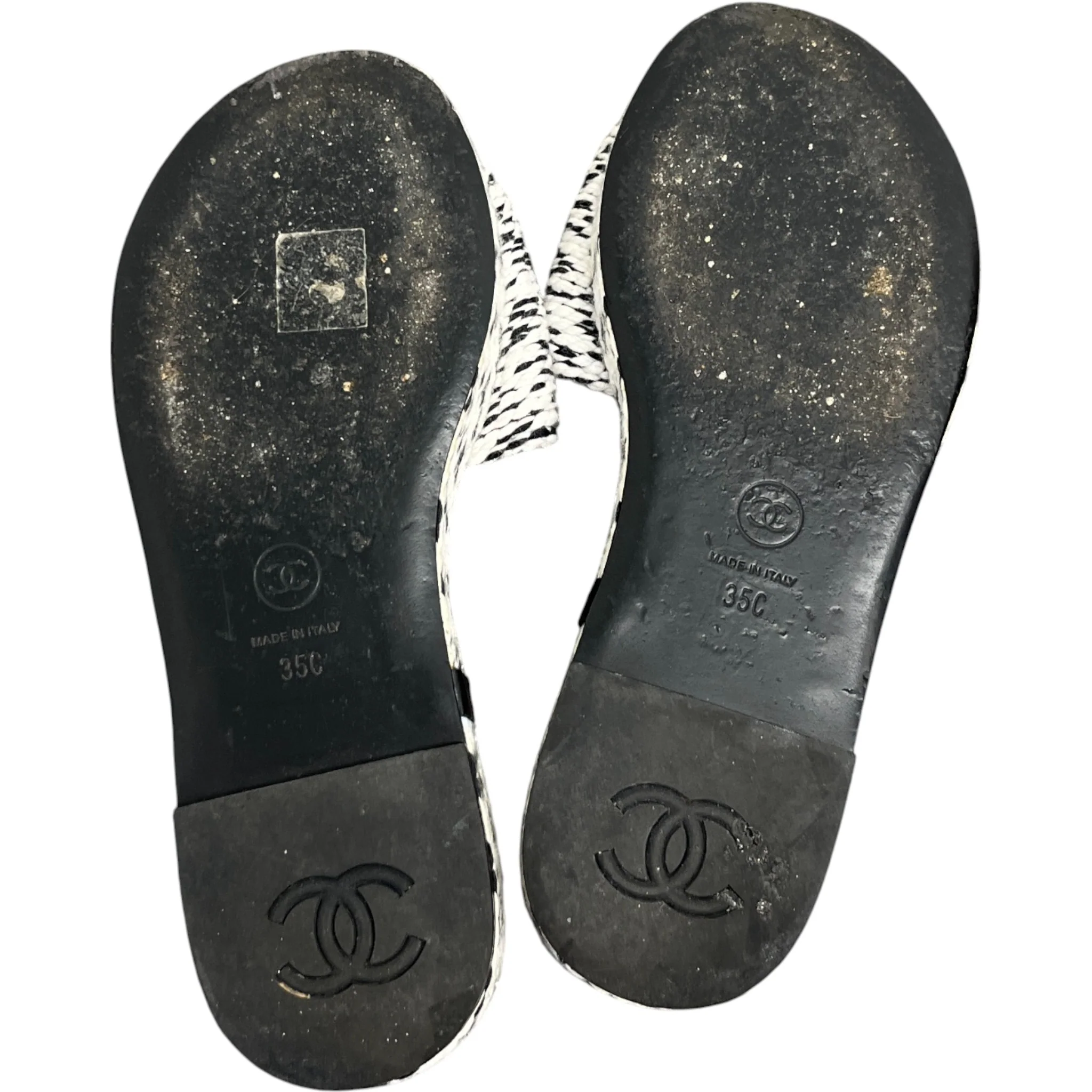 Women's Cc Platform Slides White Size EU 35 / UK 2 - Image 10