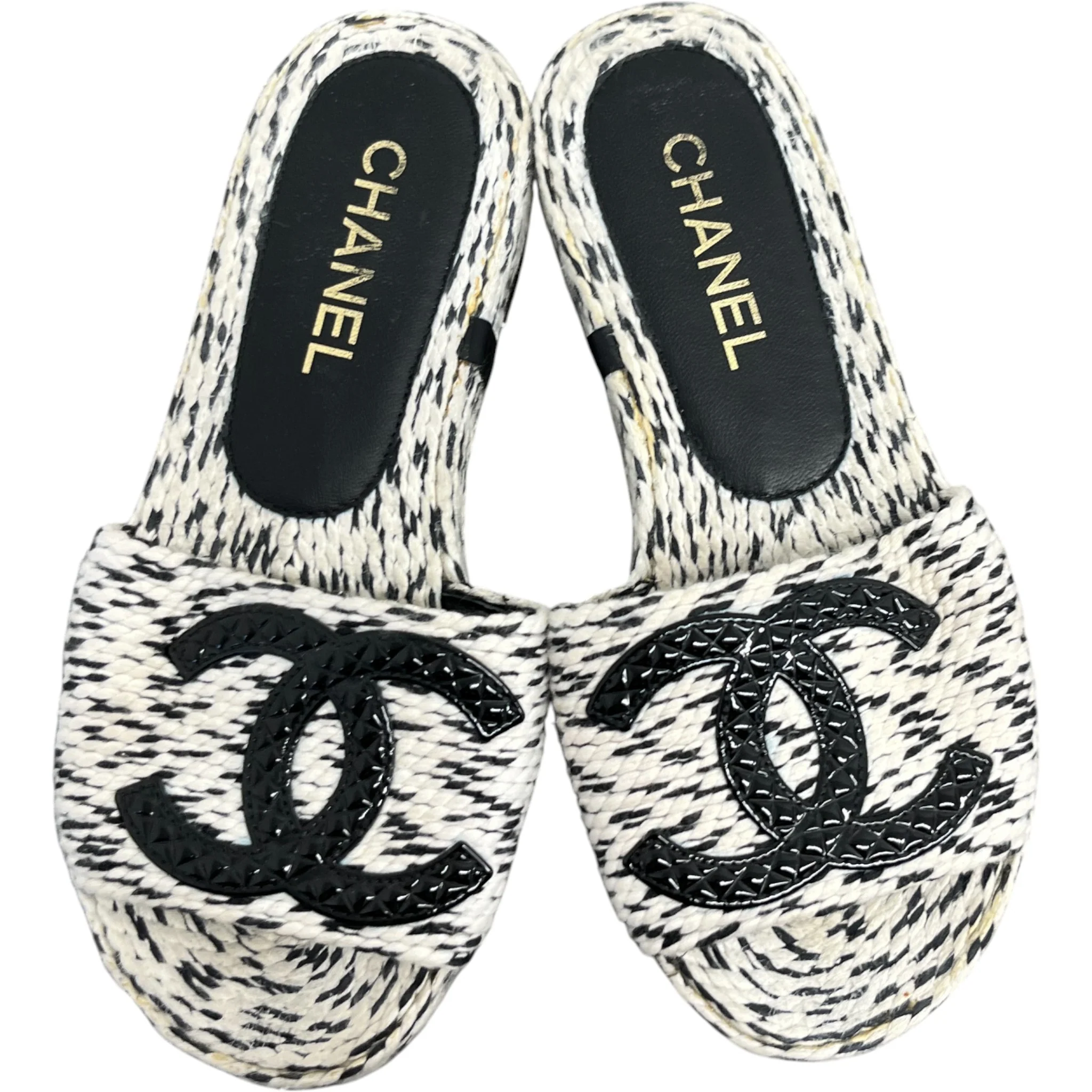 Women's Cc Platform Slides White Size EU 35 / UK 2 - Image 6