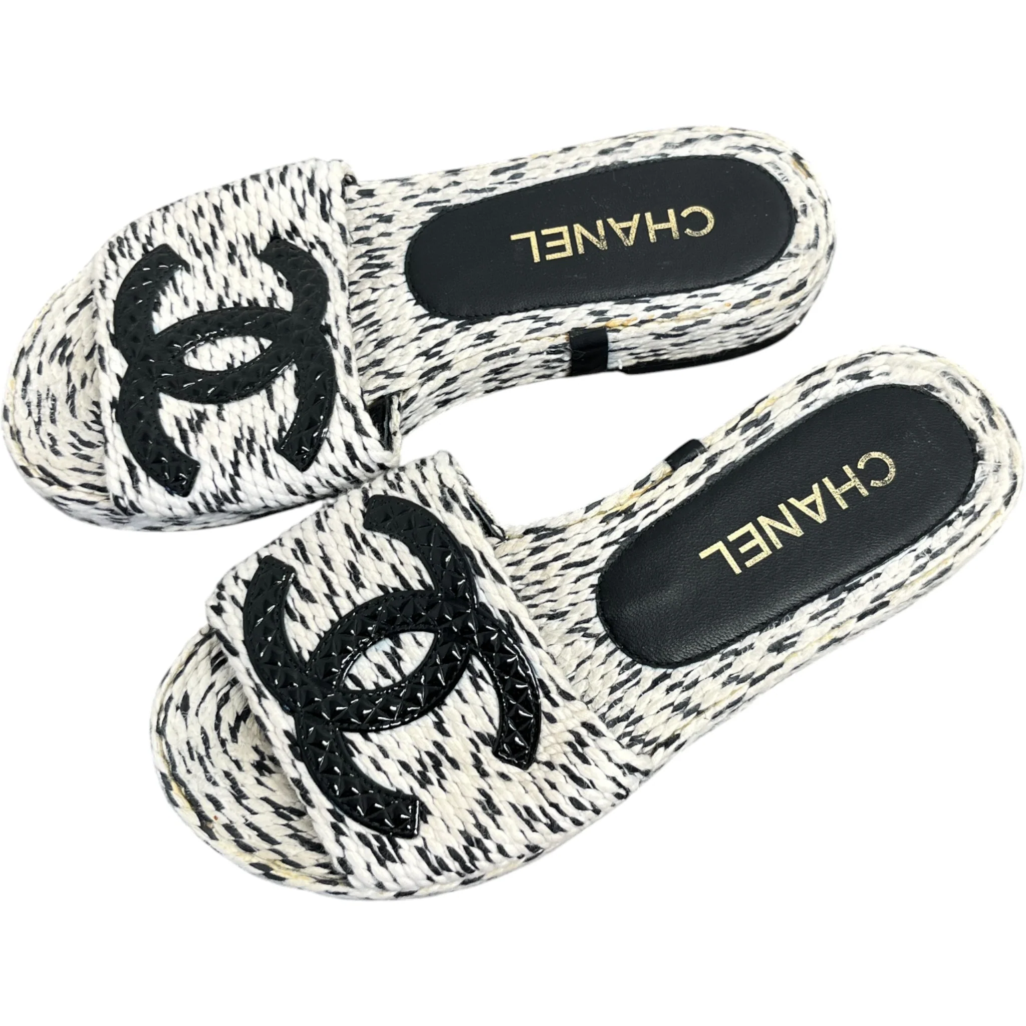 Women's Cc Platform Slides White Size EU 35 / UK 2 - Image 9