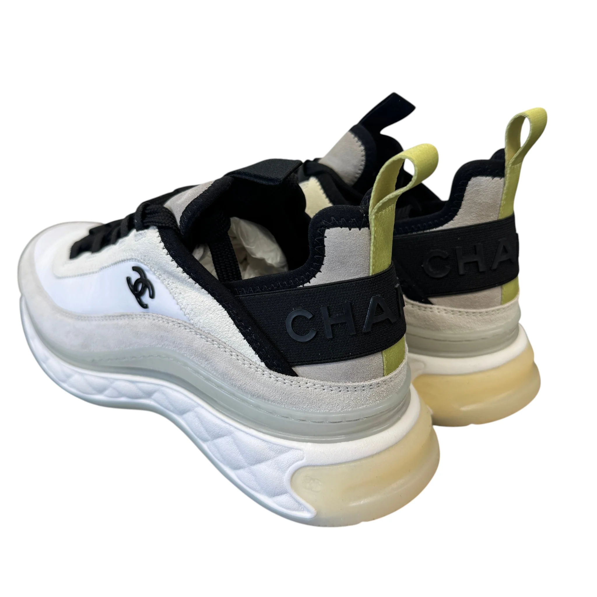 Women's Cc Runner Low Trainers White Size EU 38.5 / UK 5.5 - Image 8