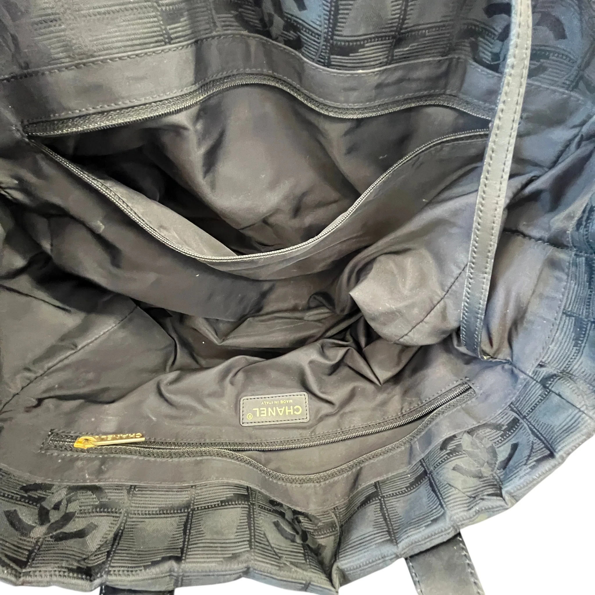 Women's Cc Travel Line Bag Black - Image 12