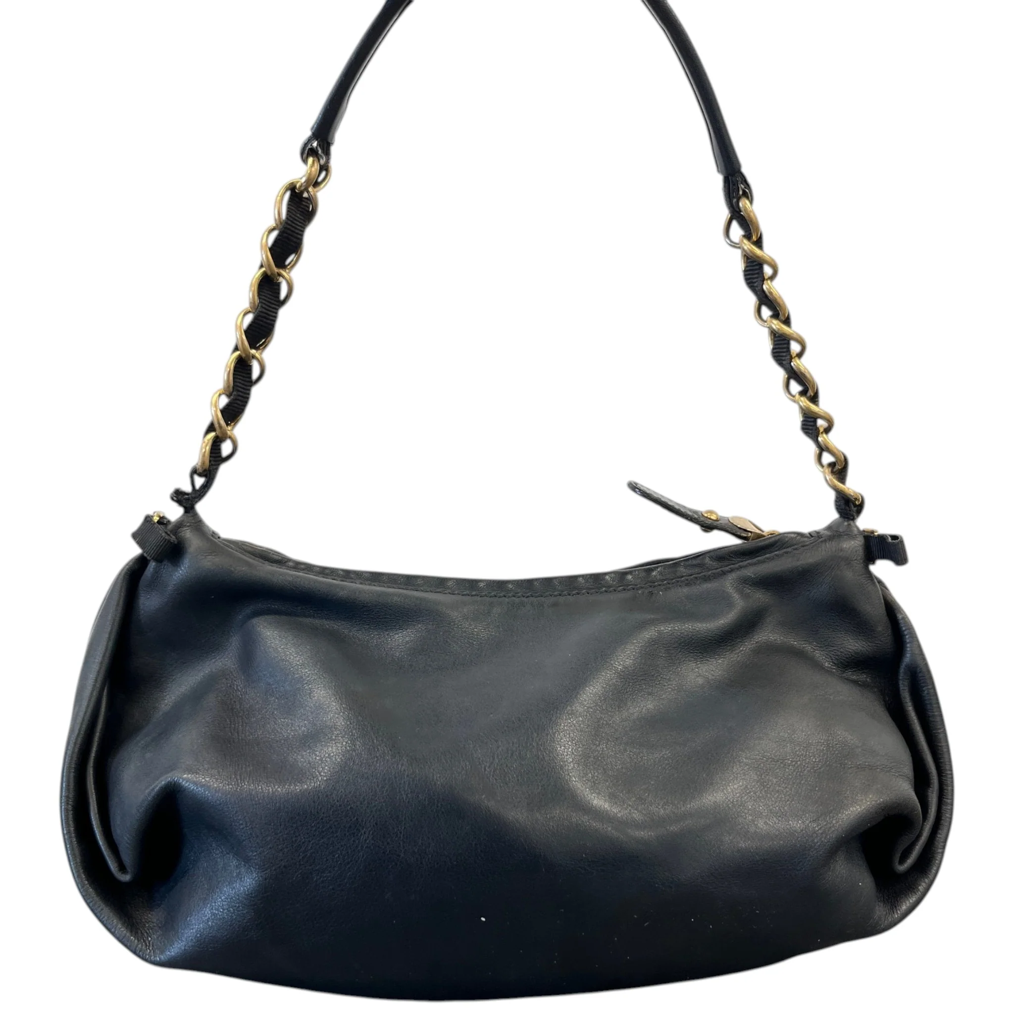 Women's Chain Strap Handbag Black - Image 3
