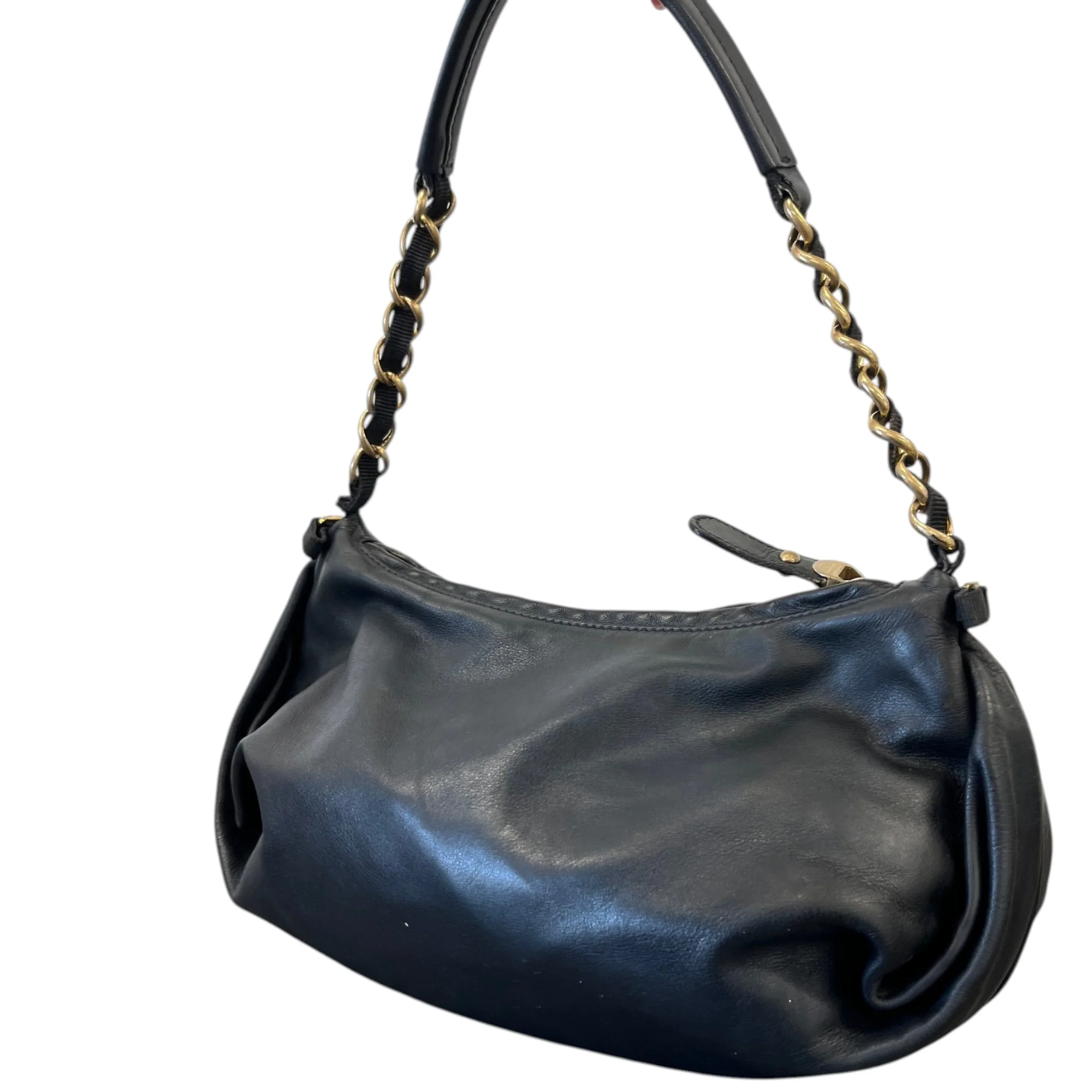 Women's Chain Strap Handbag Black - Image 9