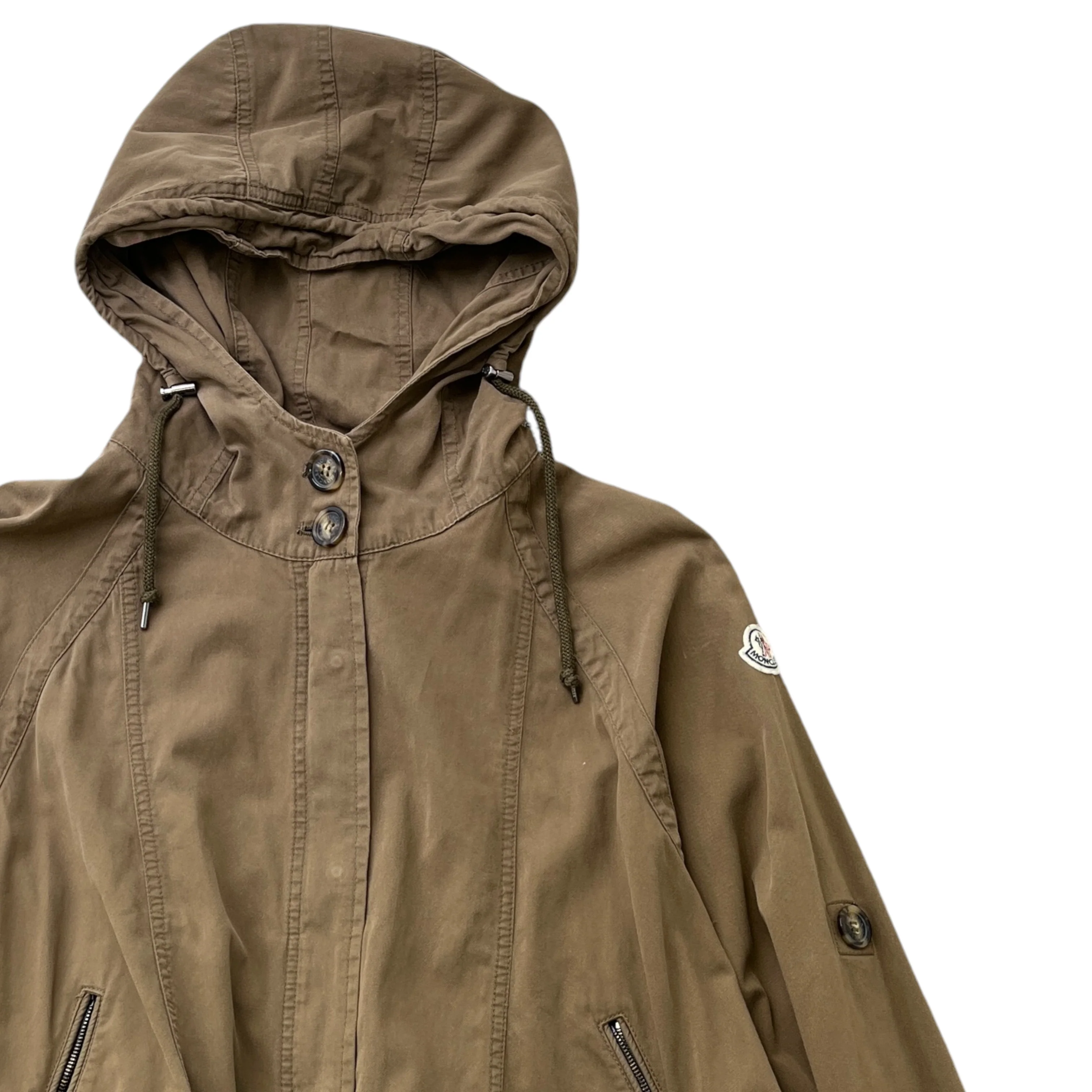 Women's Char Jacket Khaki Size 2 / UK 12 - Image 3