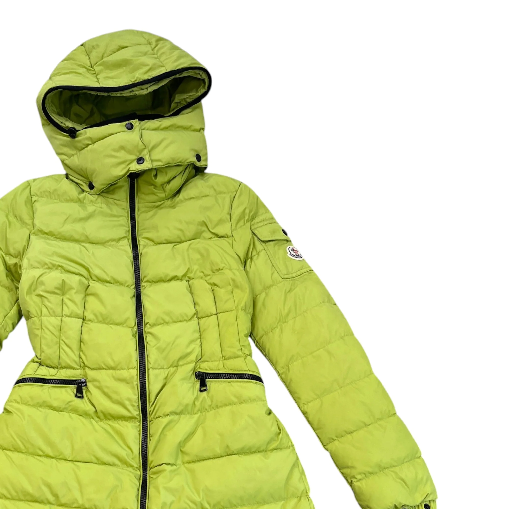 Women's Charpal Down Jacket Green Size 00 / UK 6 - Image 3