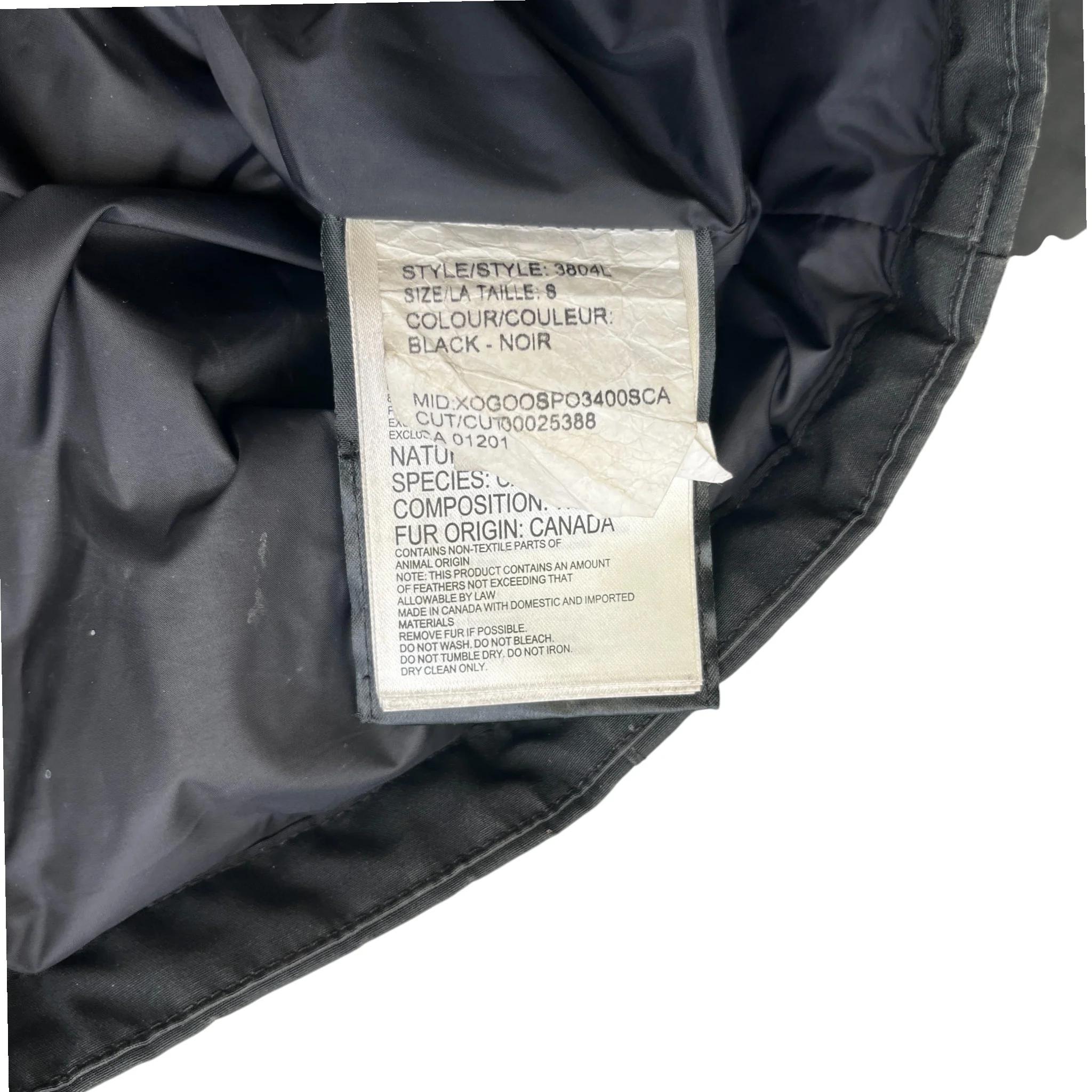 Women's Chelsea Down Jacket Black Size S - Image 6
