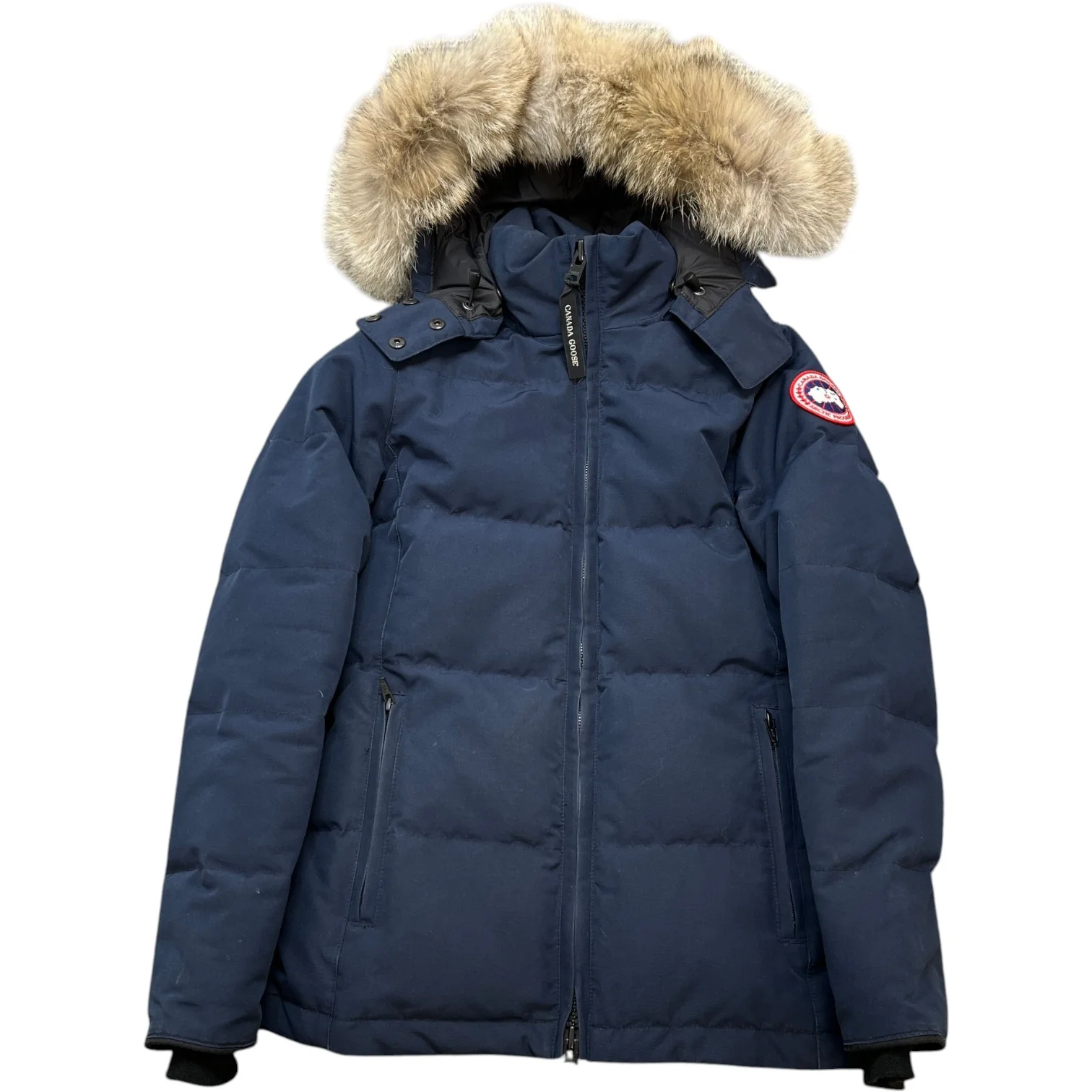 Women's Chelsea Parka Down Jacket Navy Size XS