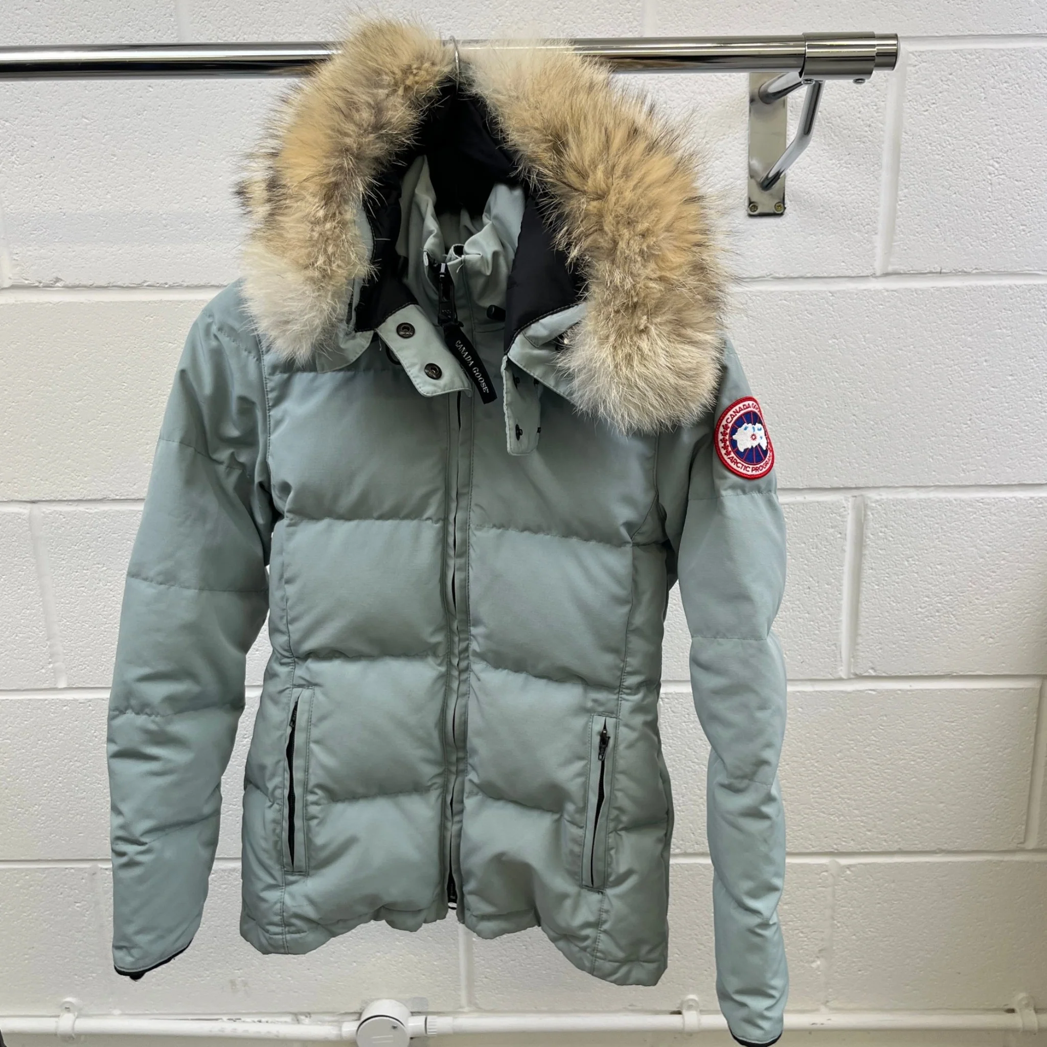 Women's Chelsea Sky Down Jacket Blue Size XXS - Image 8