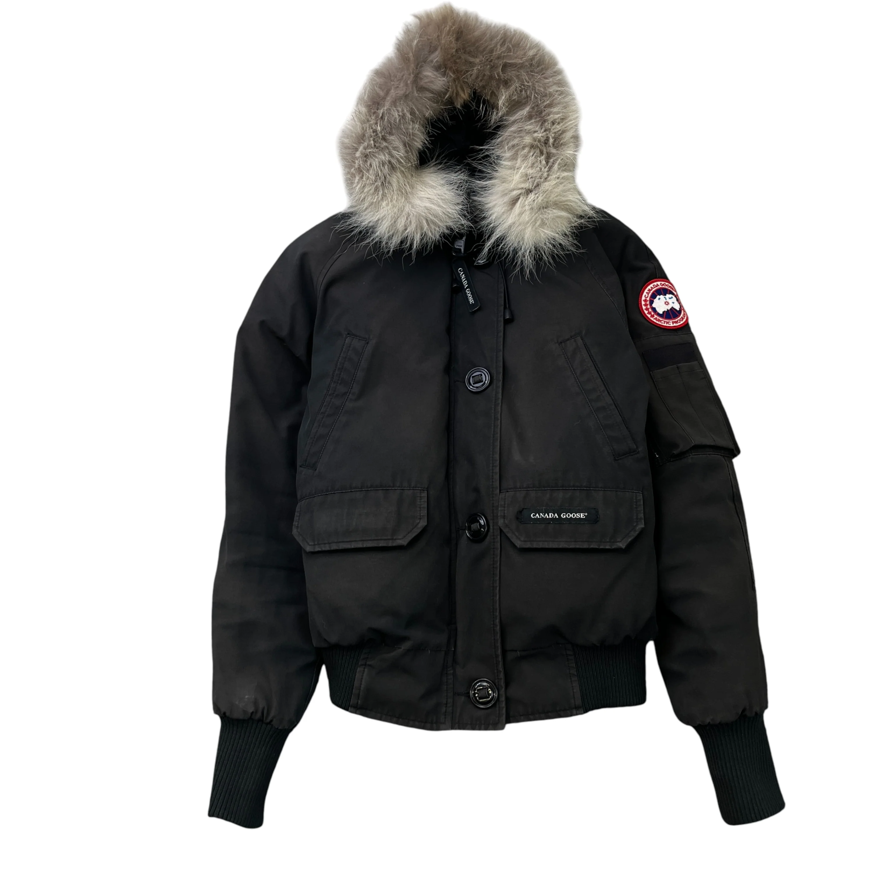 Women's Chilliwack Bomber Down Jacket Black Size XS