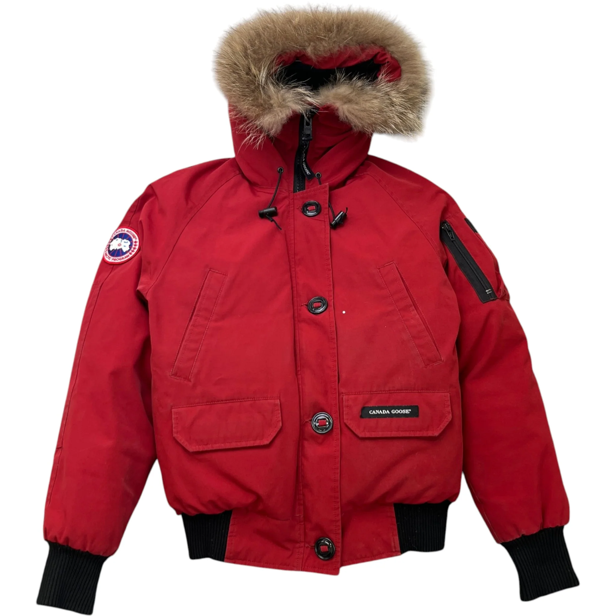 Women's Chilliwack Bomber Down Jacket Red Size S