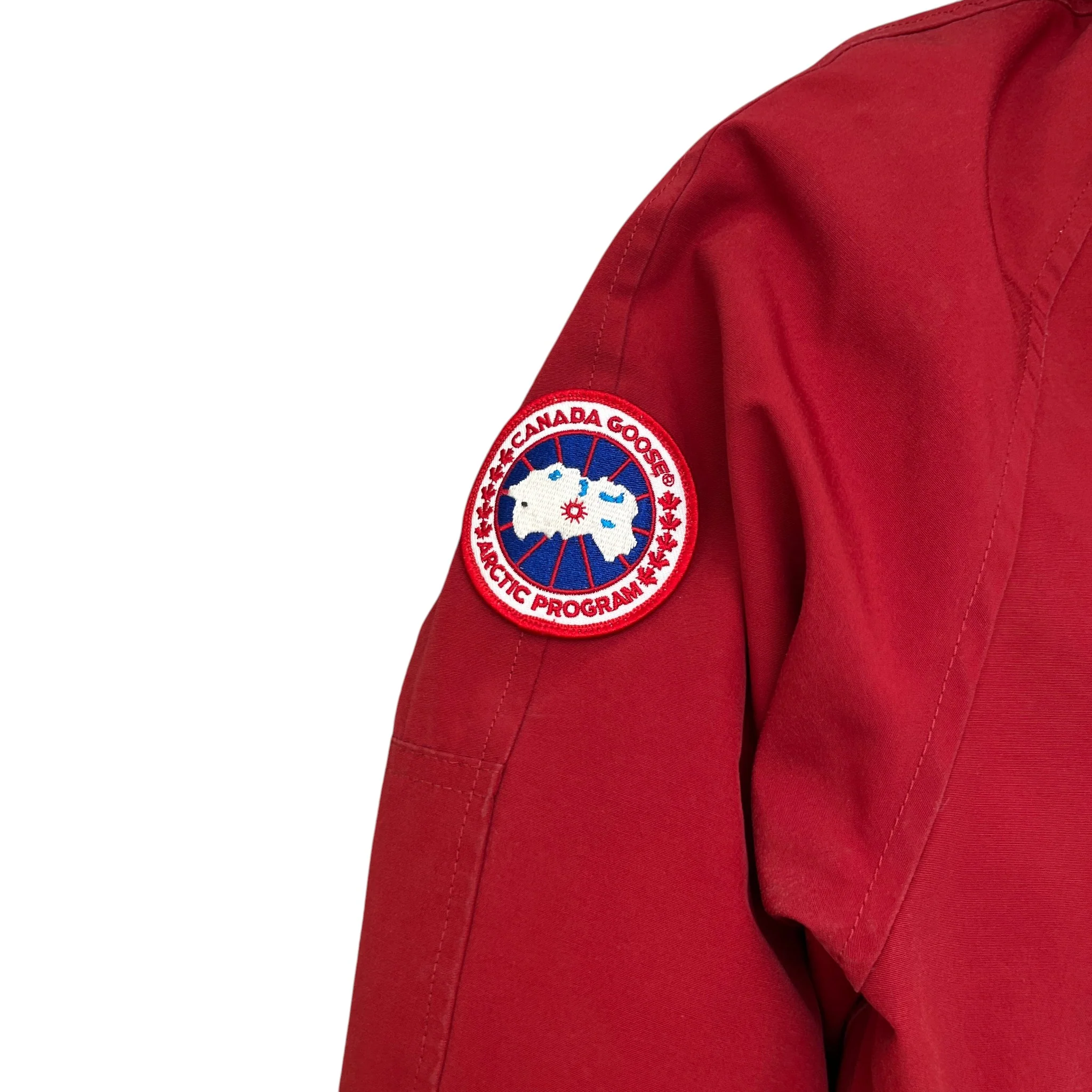Women's Chilliwack Bomber Down Jacket Red Size S - Image 5