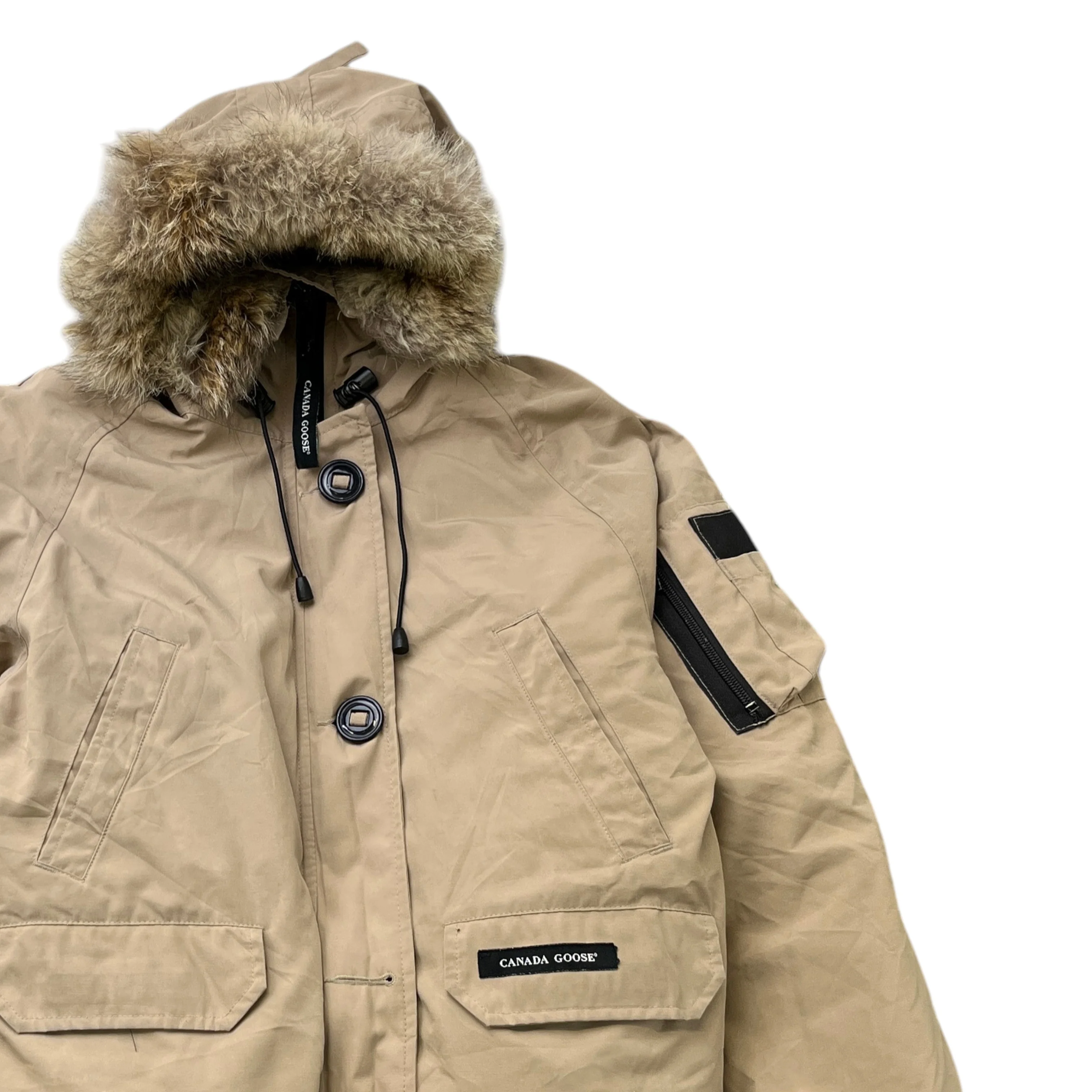 Women's Chilliwack Down Jacket Beige Size M - Image 3