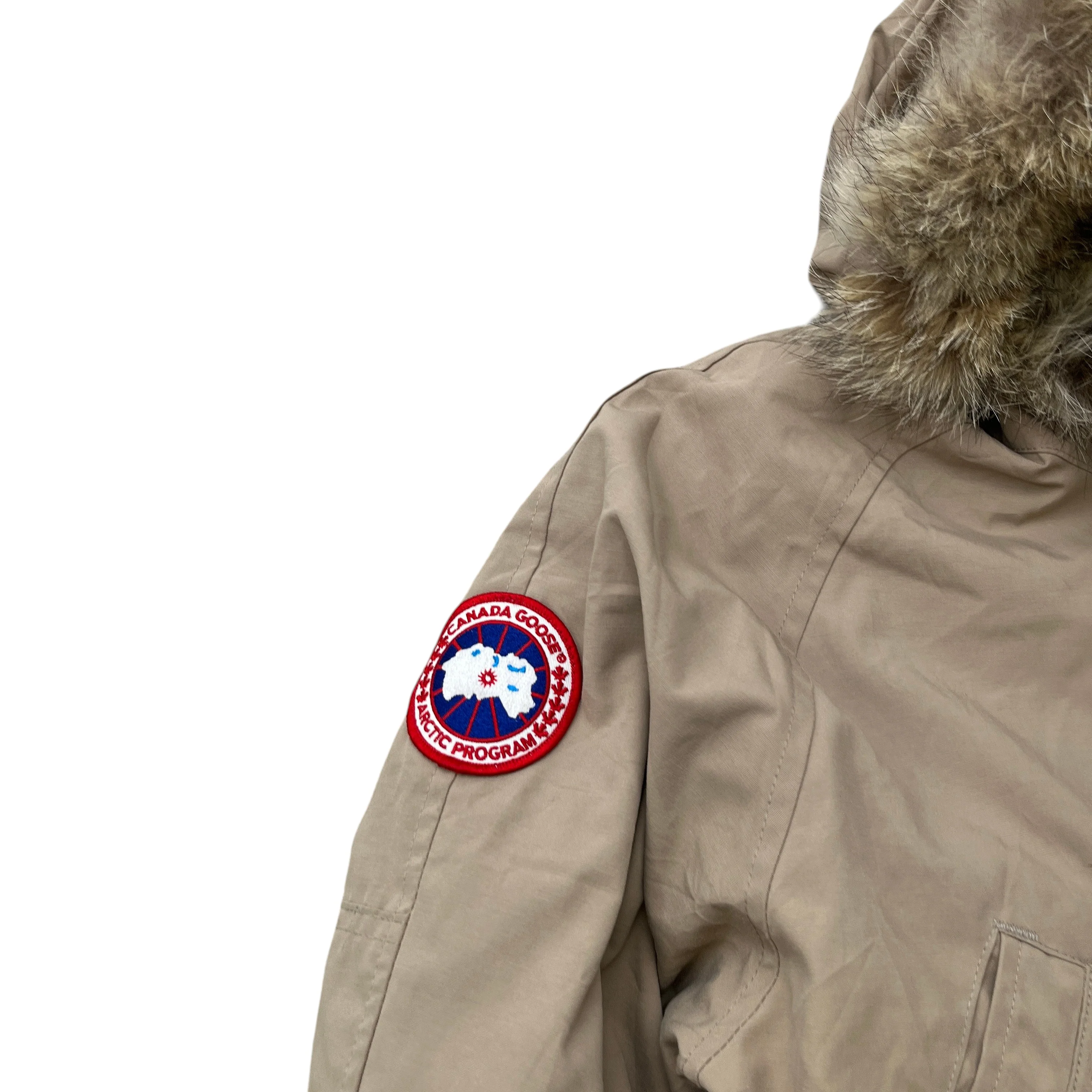 Women's Chilliwack Down Jacket Beige Size M - Image 5