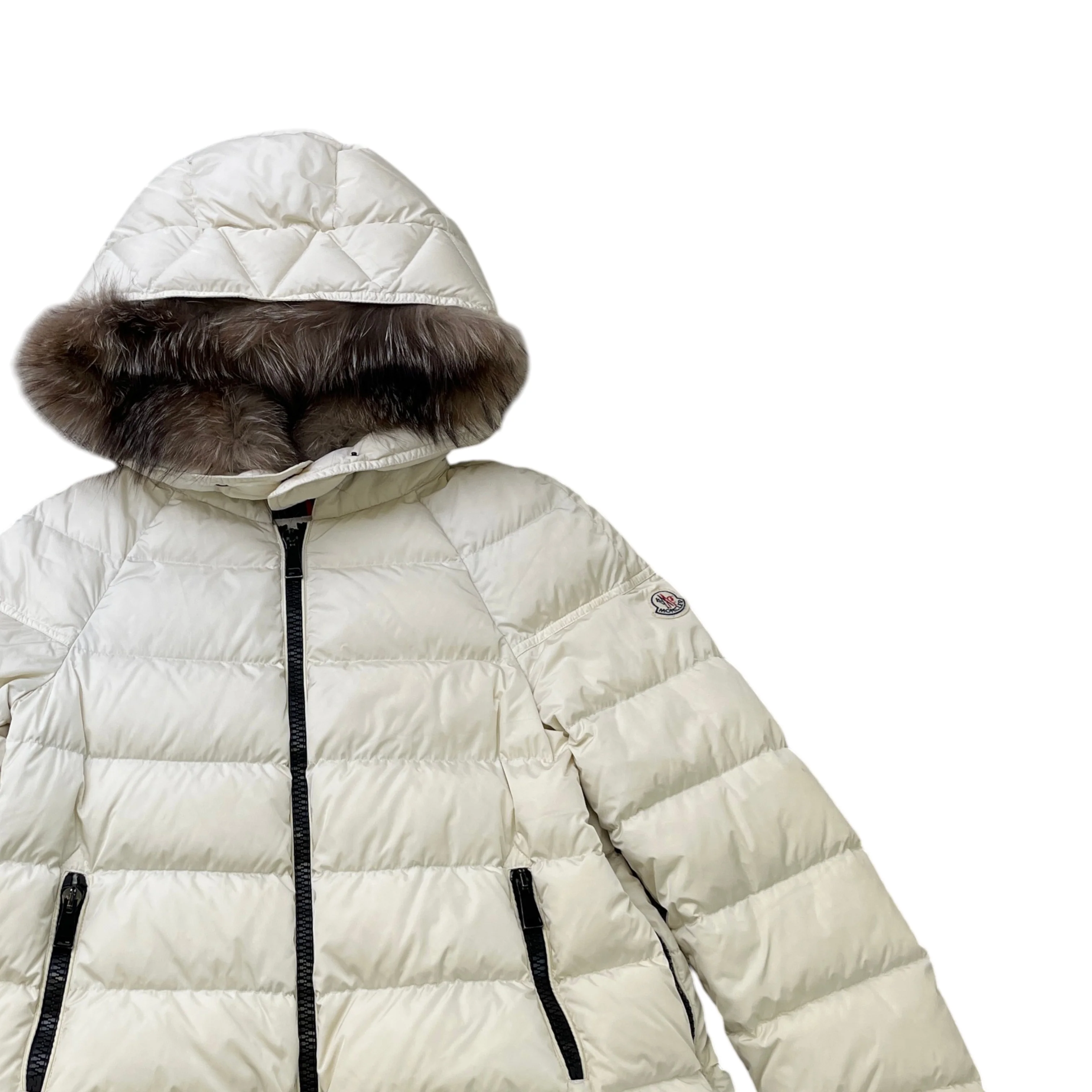 Women's Chitalpa Down Jacket White Size 1 / UK 10 - Image 3