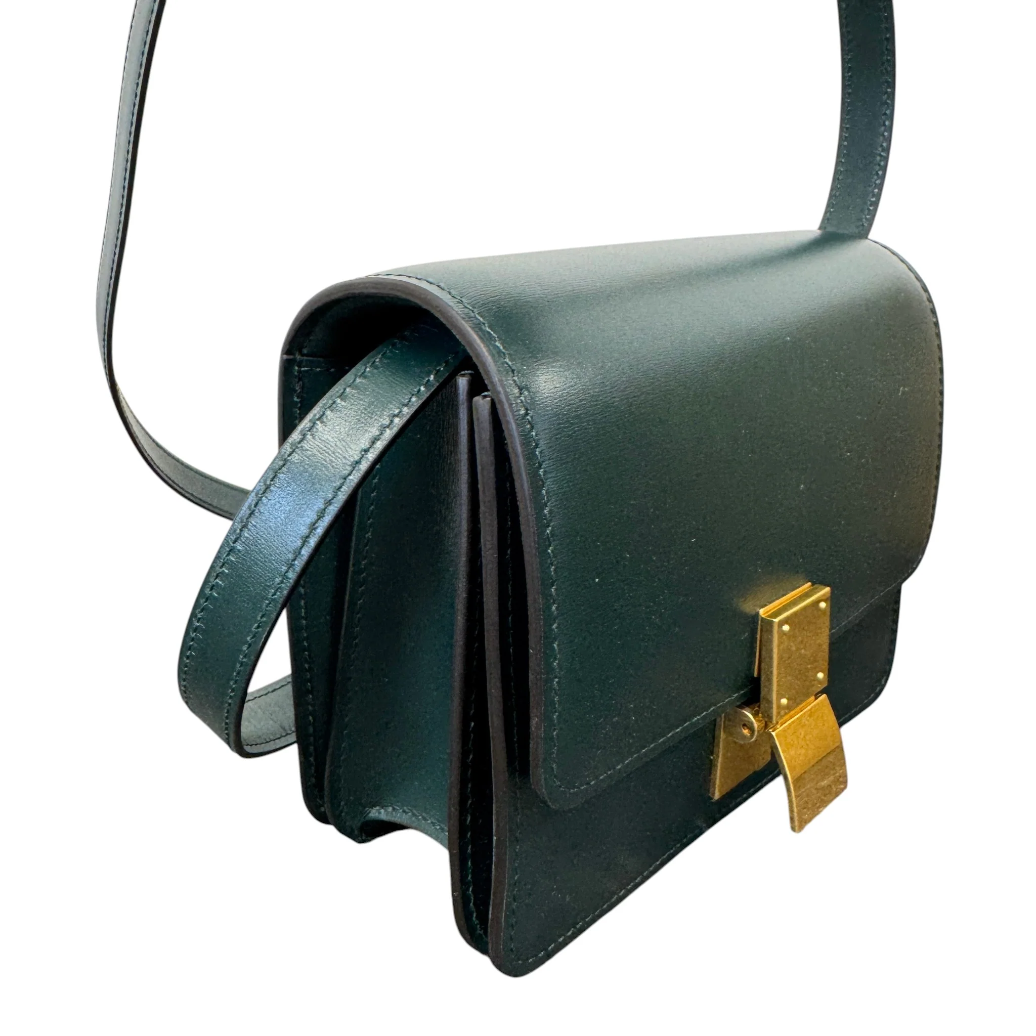 Women's Classic Box Bag Green - Image 5