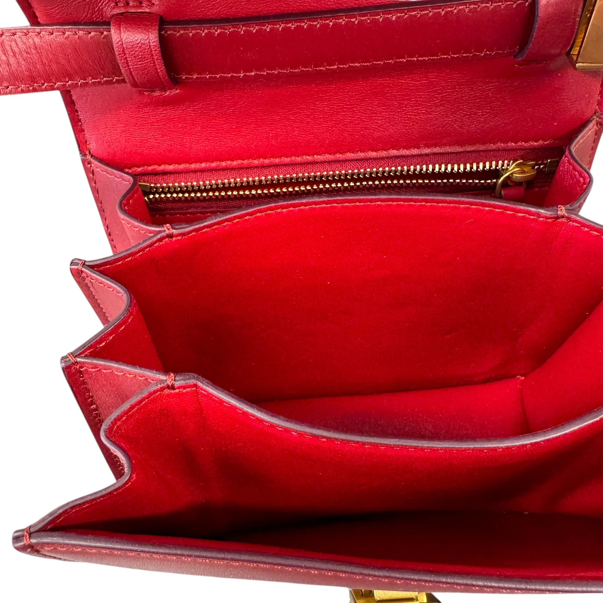 Women's Classic Box Bag Red - Image 10