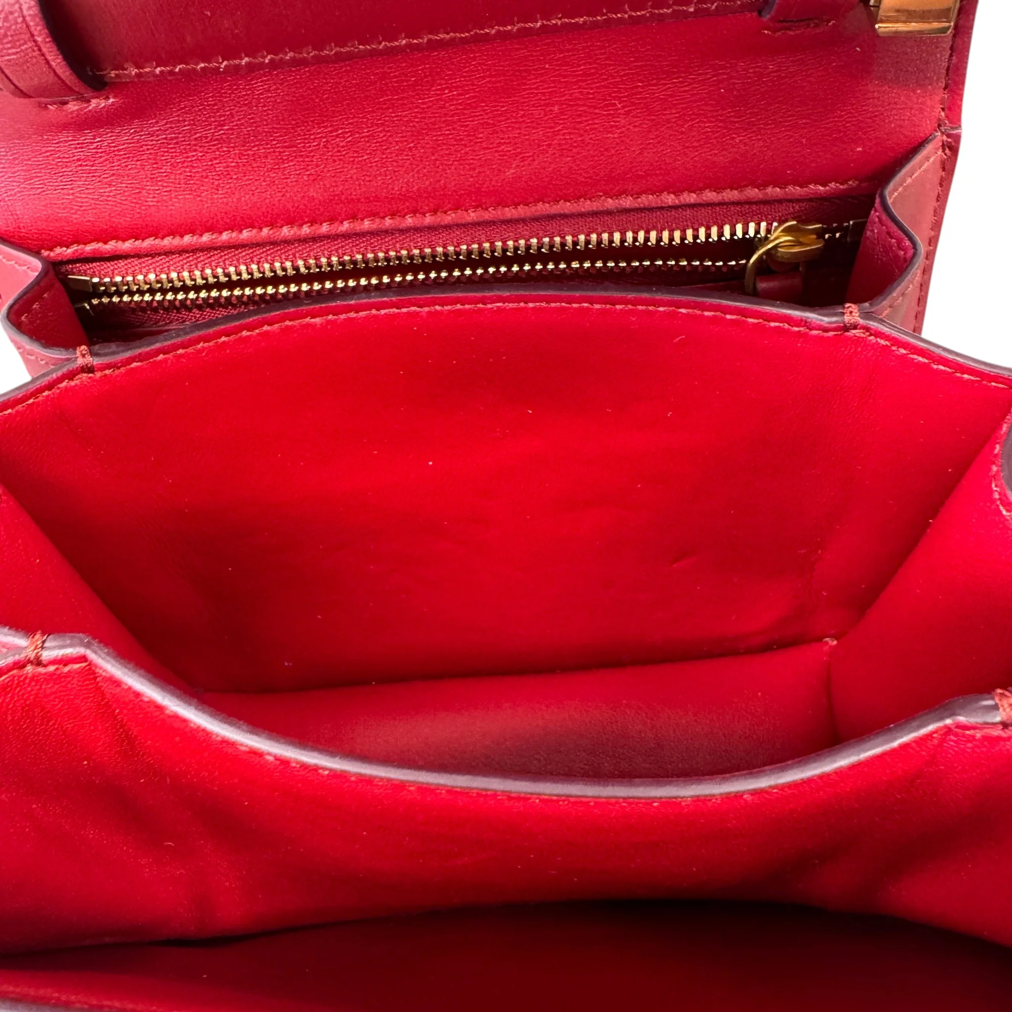 Women's Classic Box Bag Red - Image 12