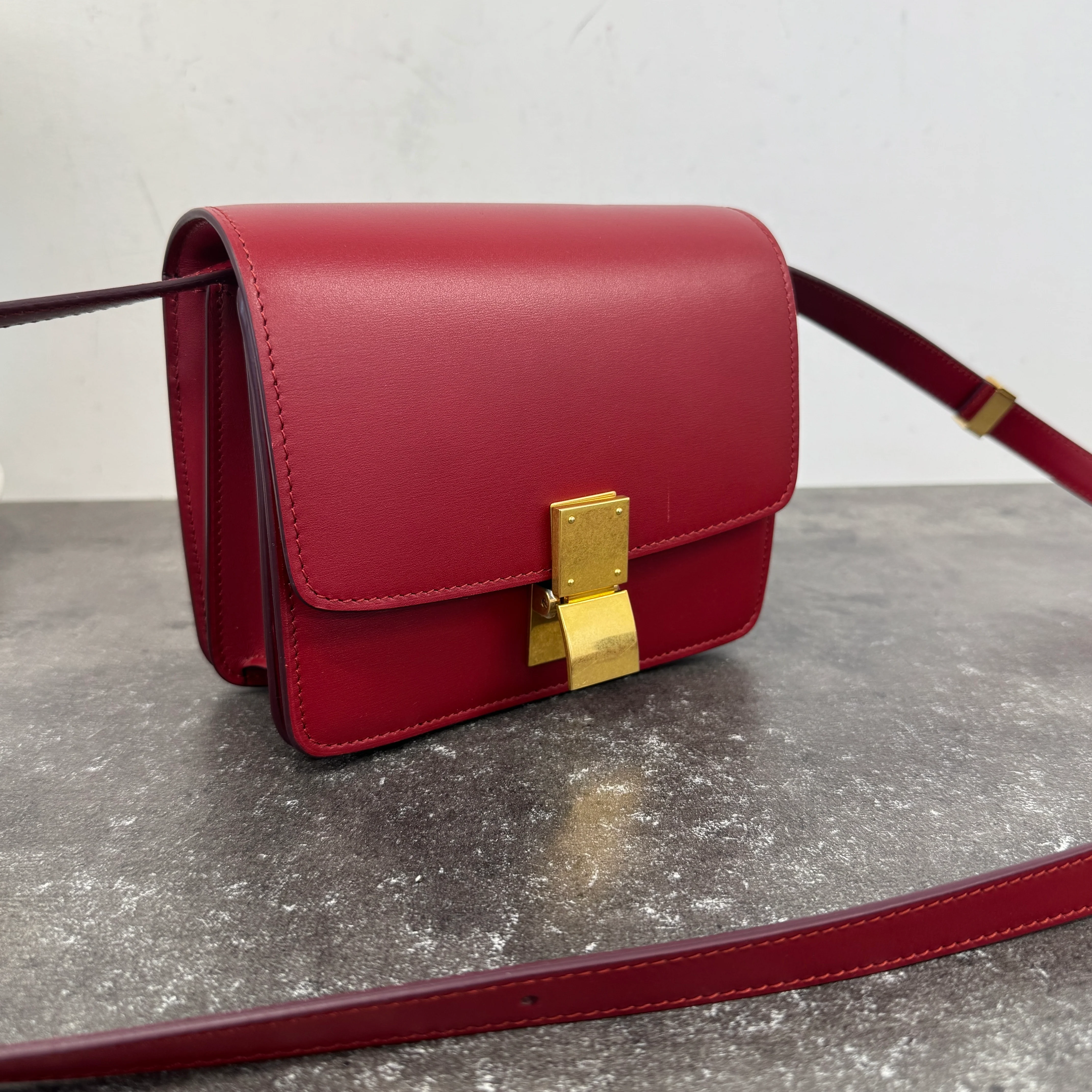 Women's Classic Box Bag Red - Image 14