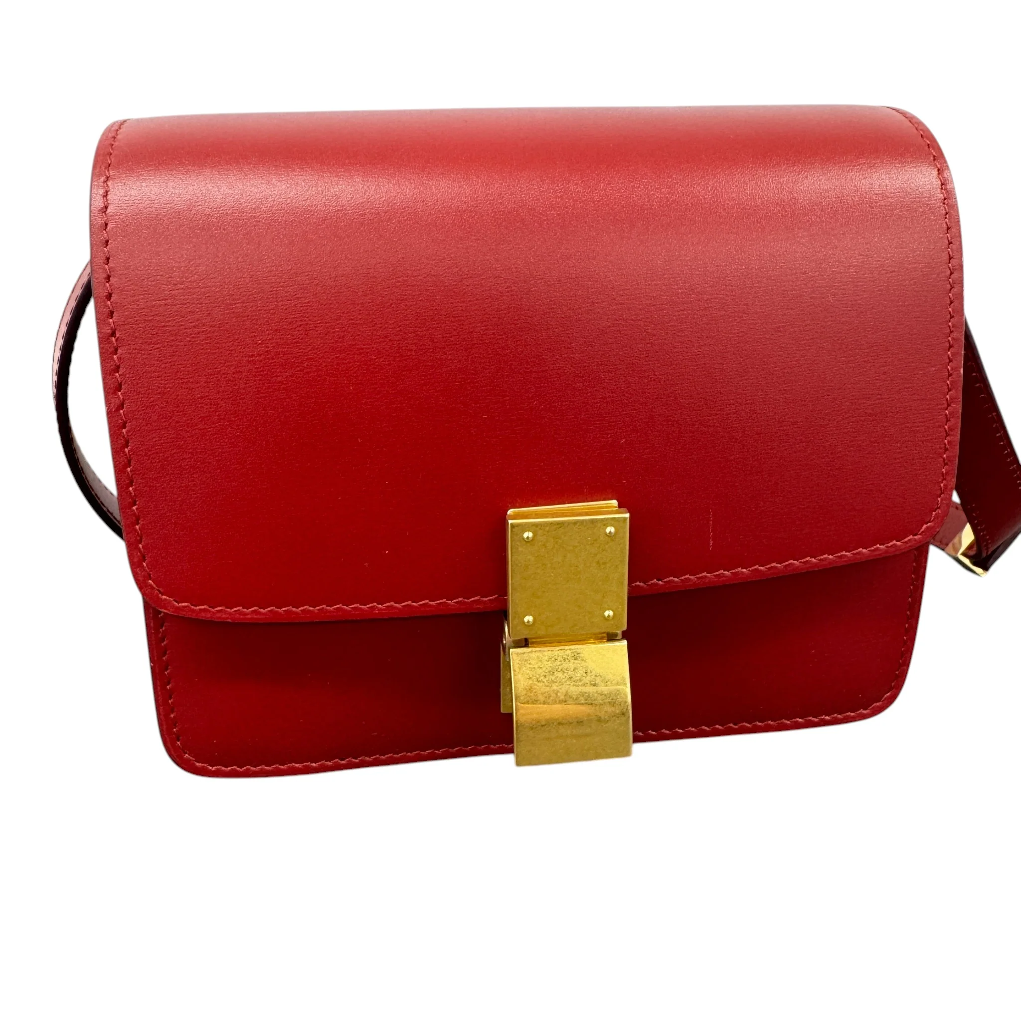 Women's Classic Box Bag Red - Image 5
