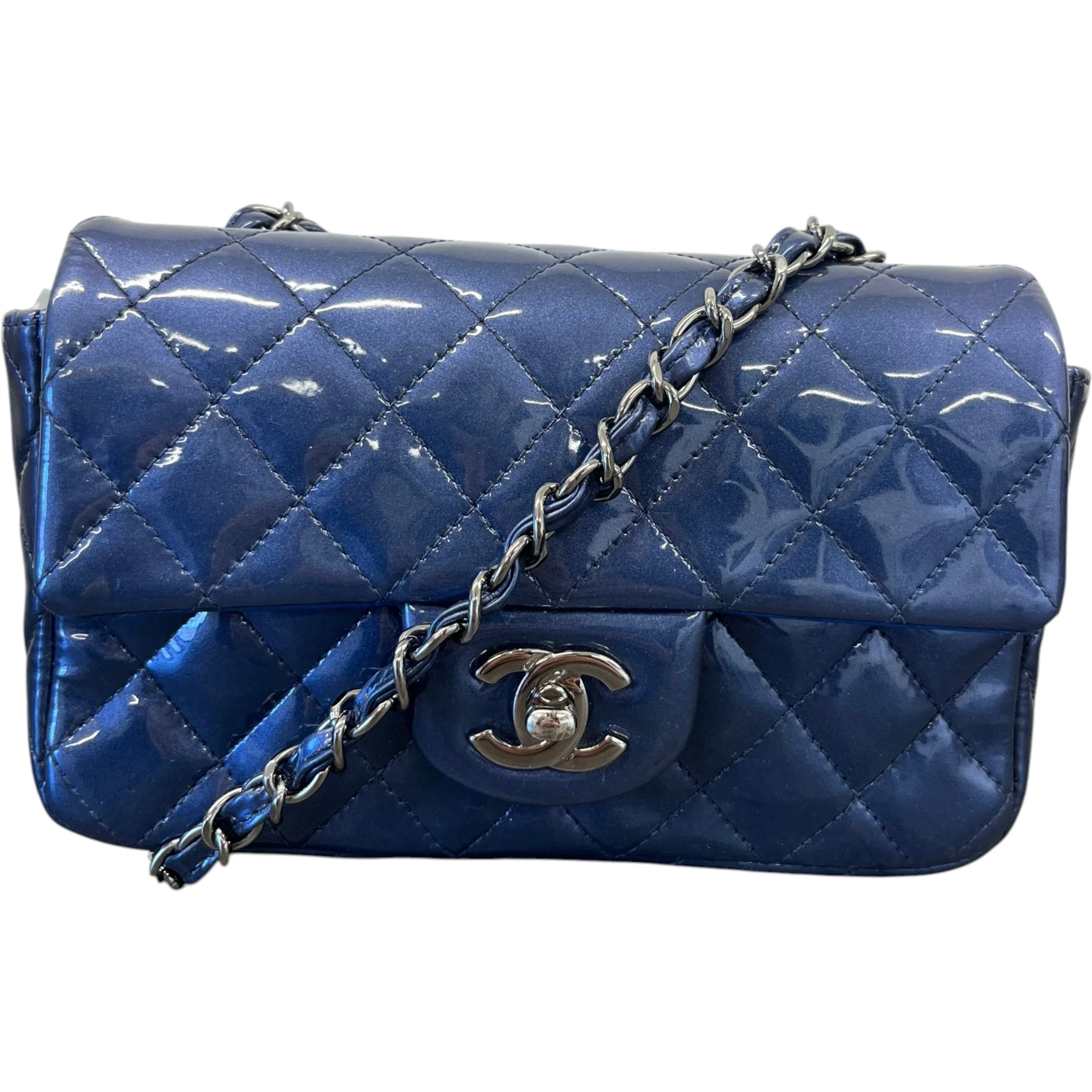 Women's Classic Flap Mini Bag Blue