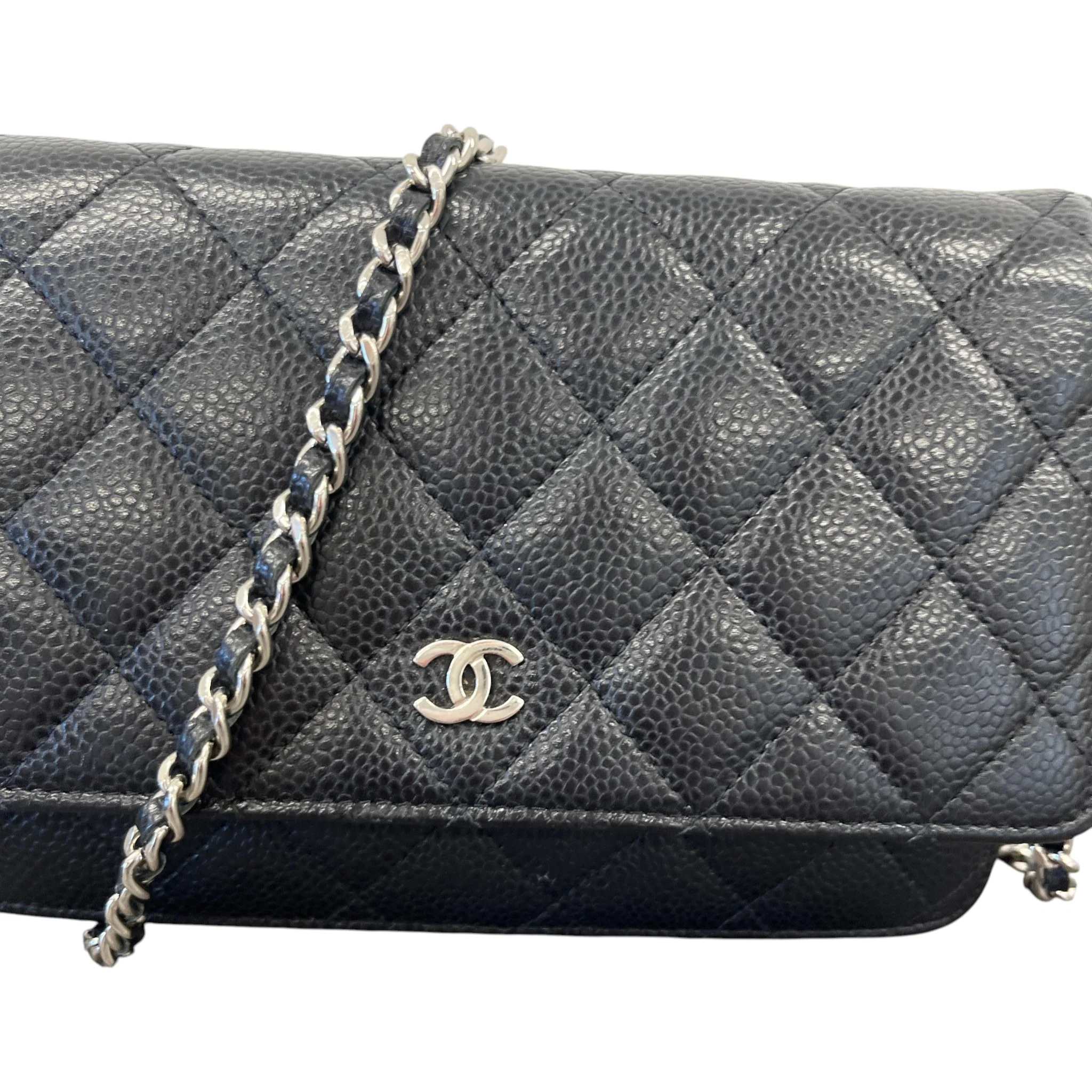 Women's Classic Woc Caviar Bag Black - Image 11