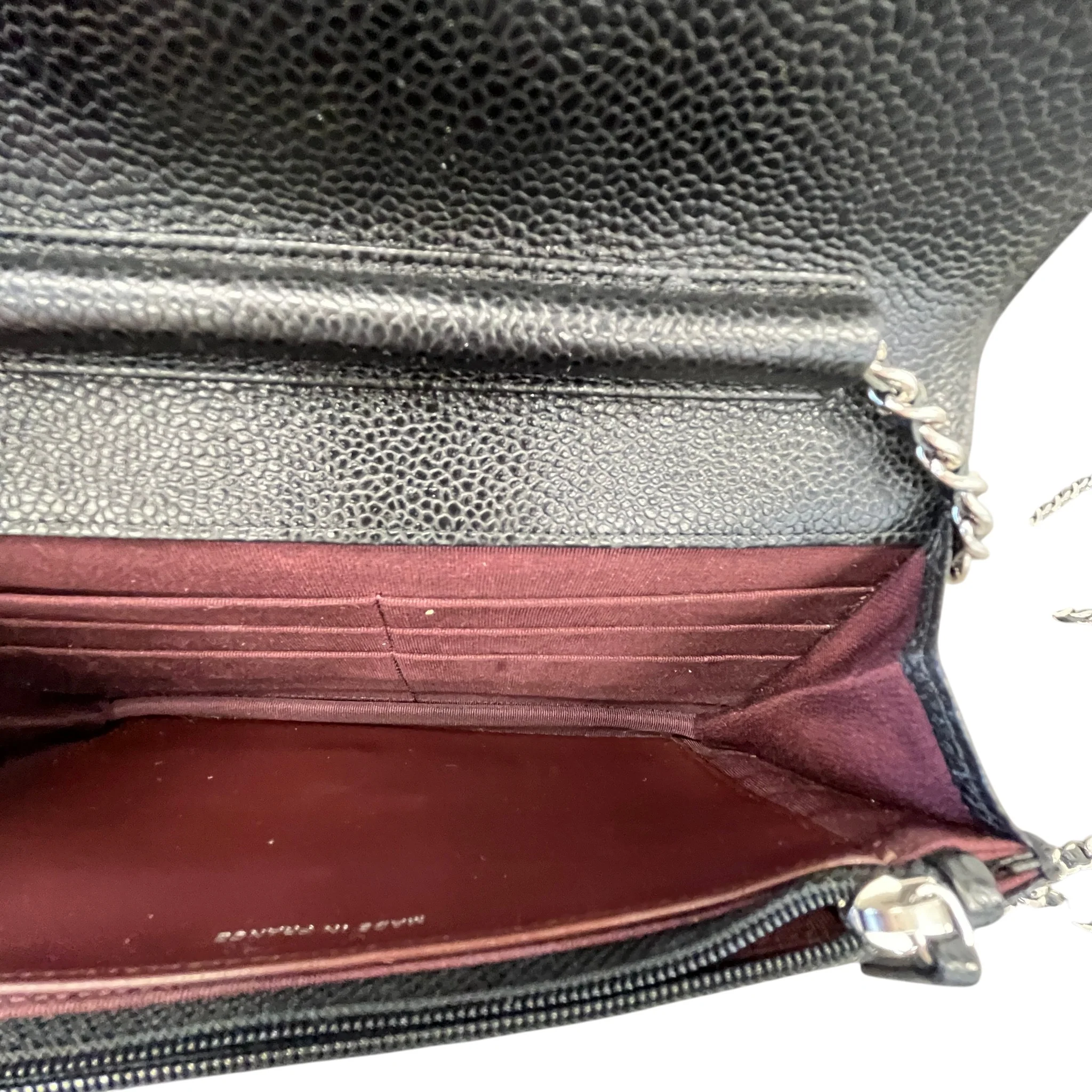 Women's Classic Woc Caviar Bag Black - Image 13