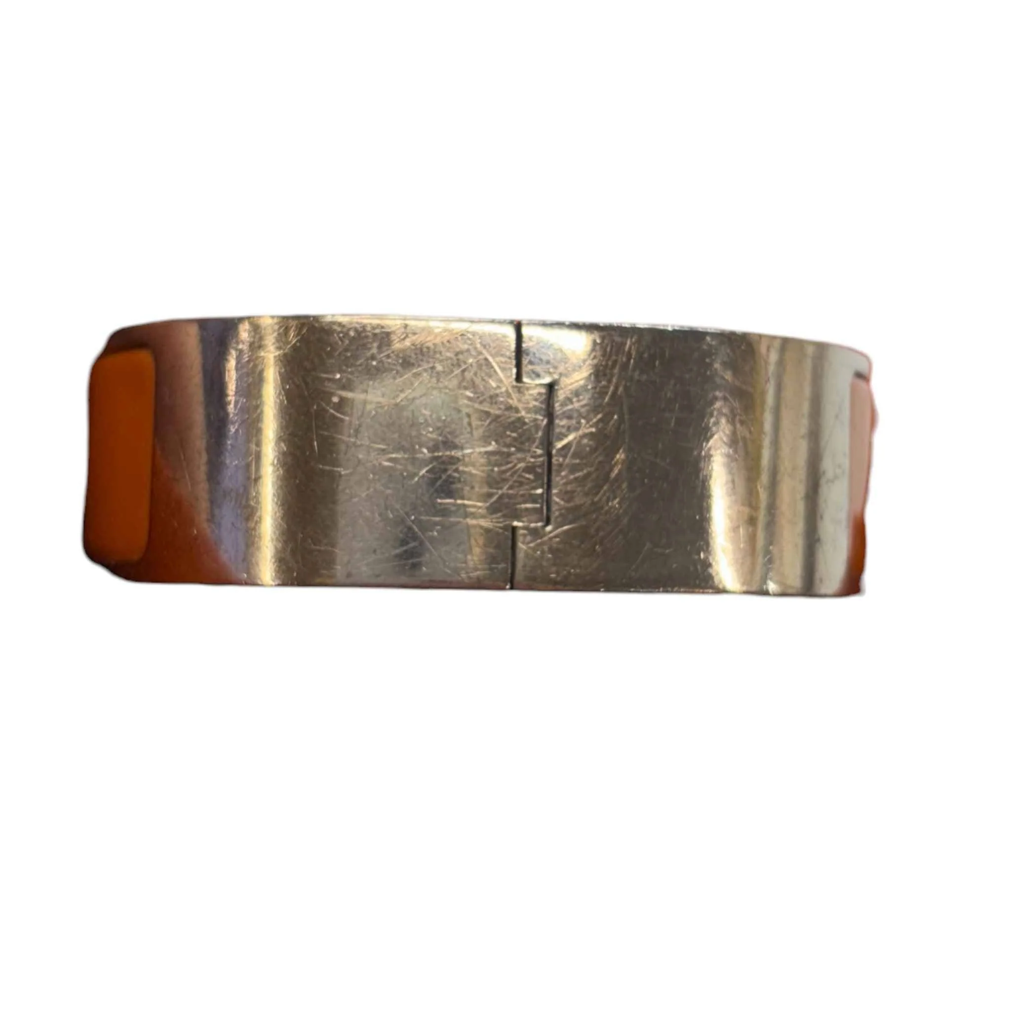 Women's Clic H Bracelet Brown Size L - Image 8