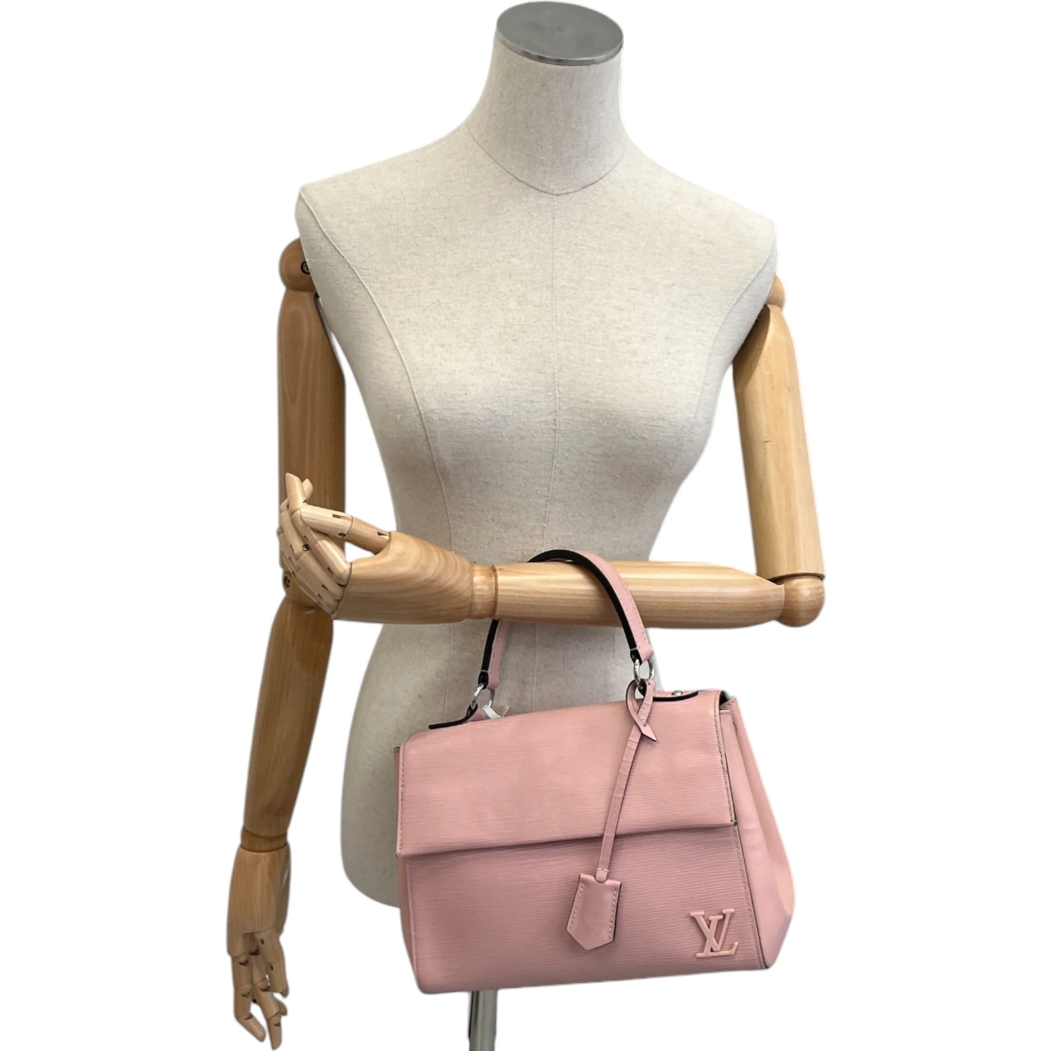 Women's Cluny Mm Epi Bag Pink - Image 2