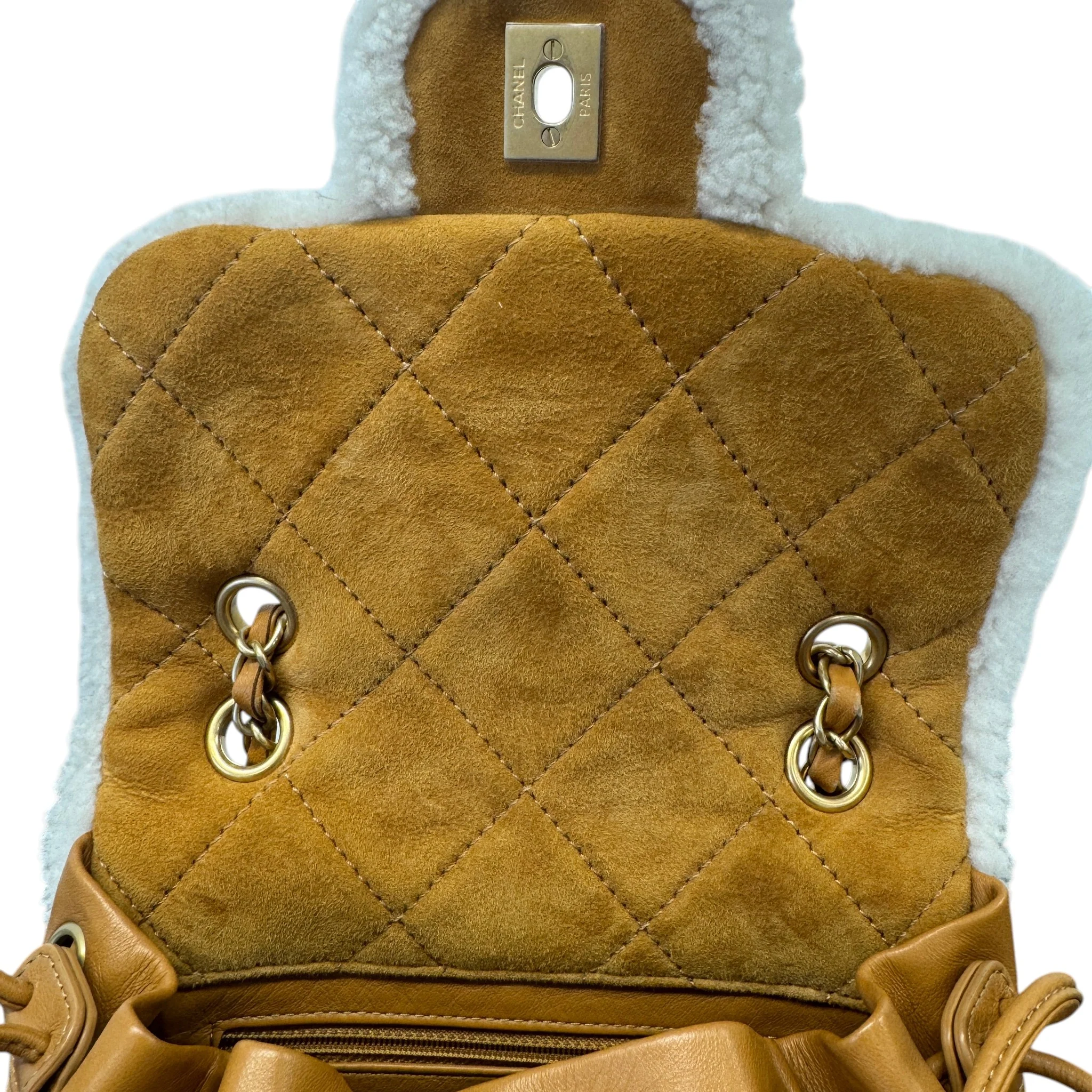 Women's Coco Neige Cozy Backpack Beige - Image 10