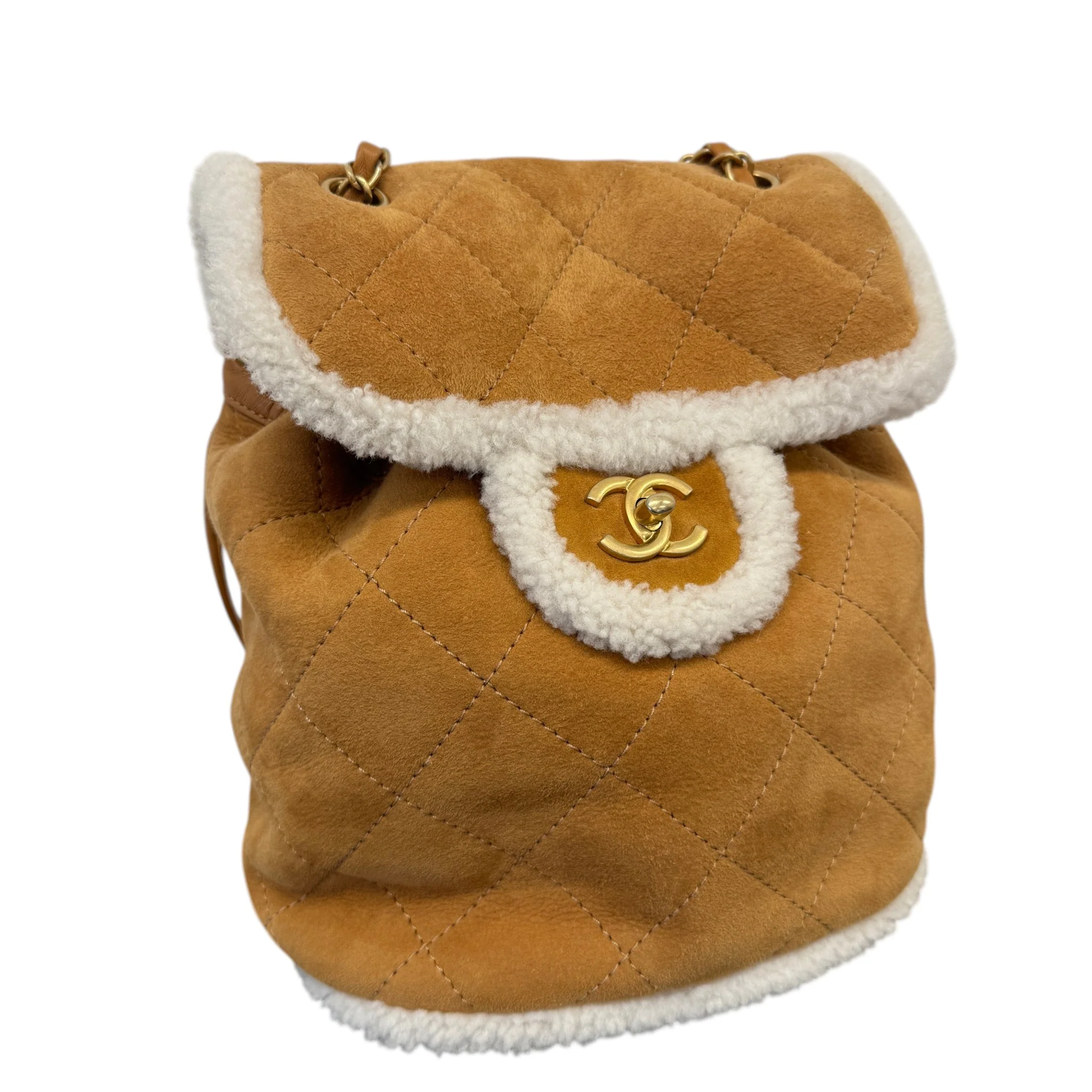 Women's Coco Neige Cozy Backpack Beige - Image 3